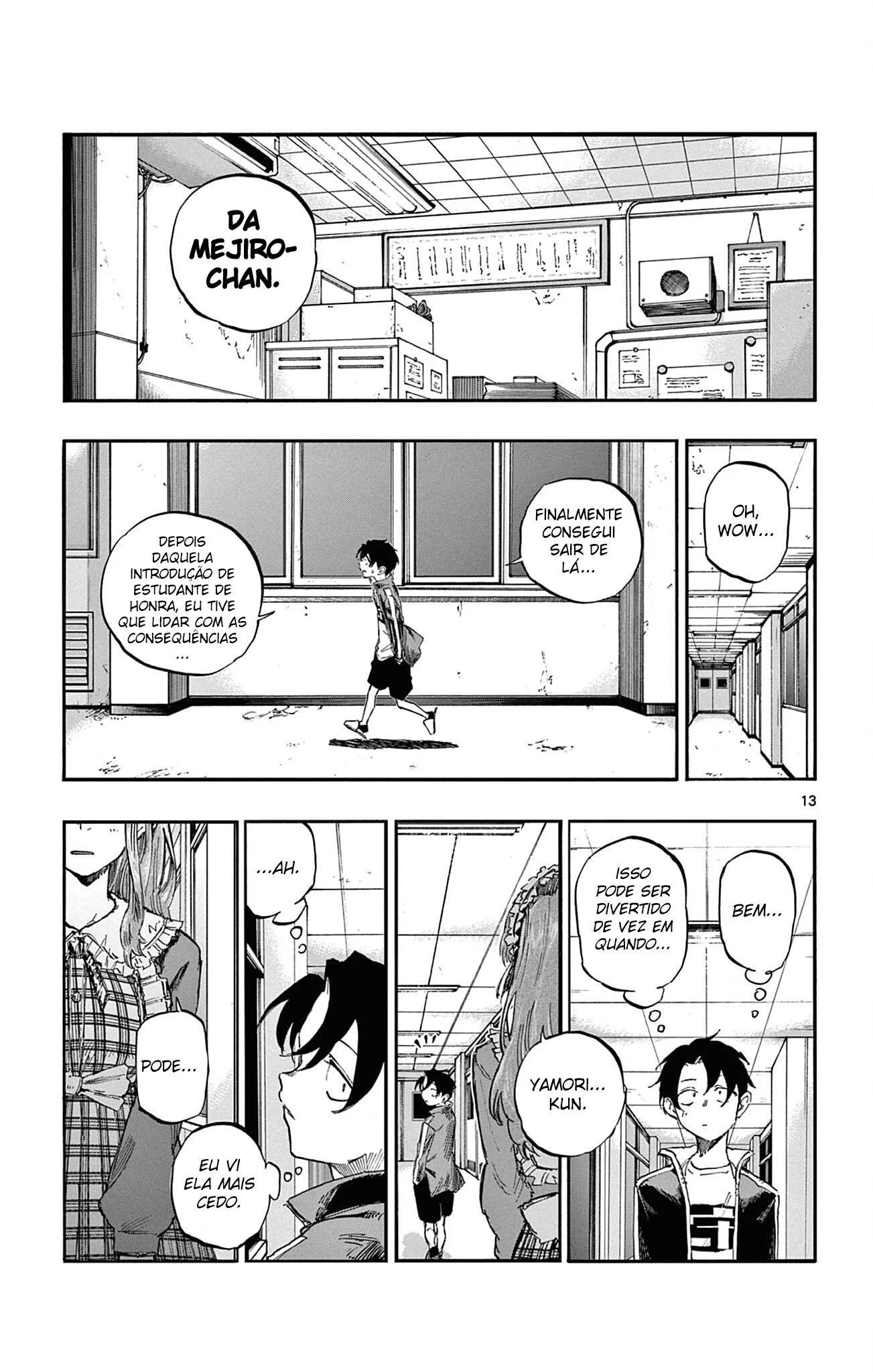 Yofukashi no uta Capítulo 70 Página 13