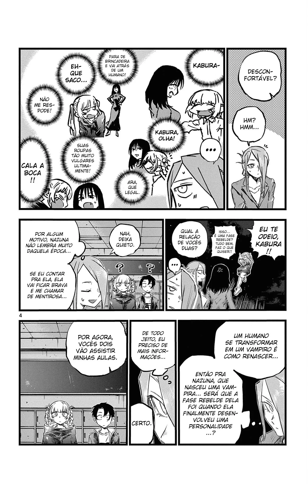 Yofukashi no uta Capítulo 70 Página 4