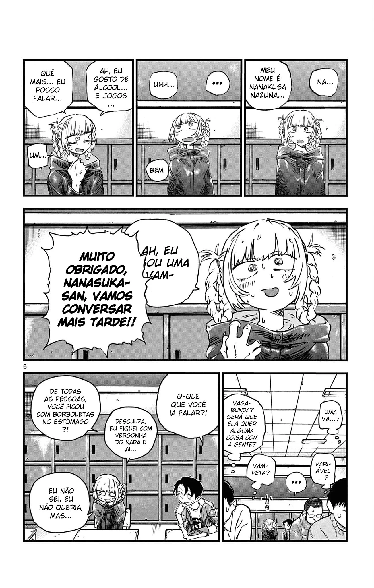 Yofukashi no uta Capítulo 70 Página 6