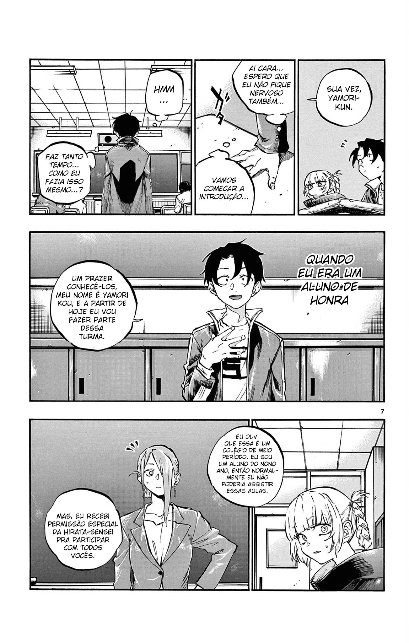Yofukashi no uta Capítulo 70 Página 7
