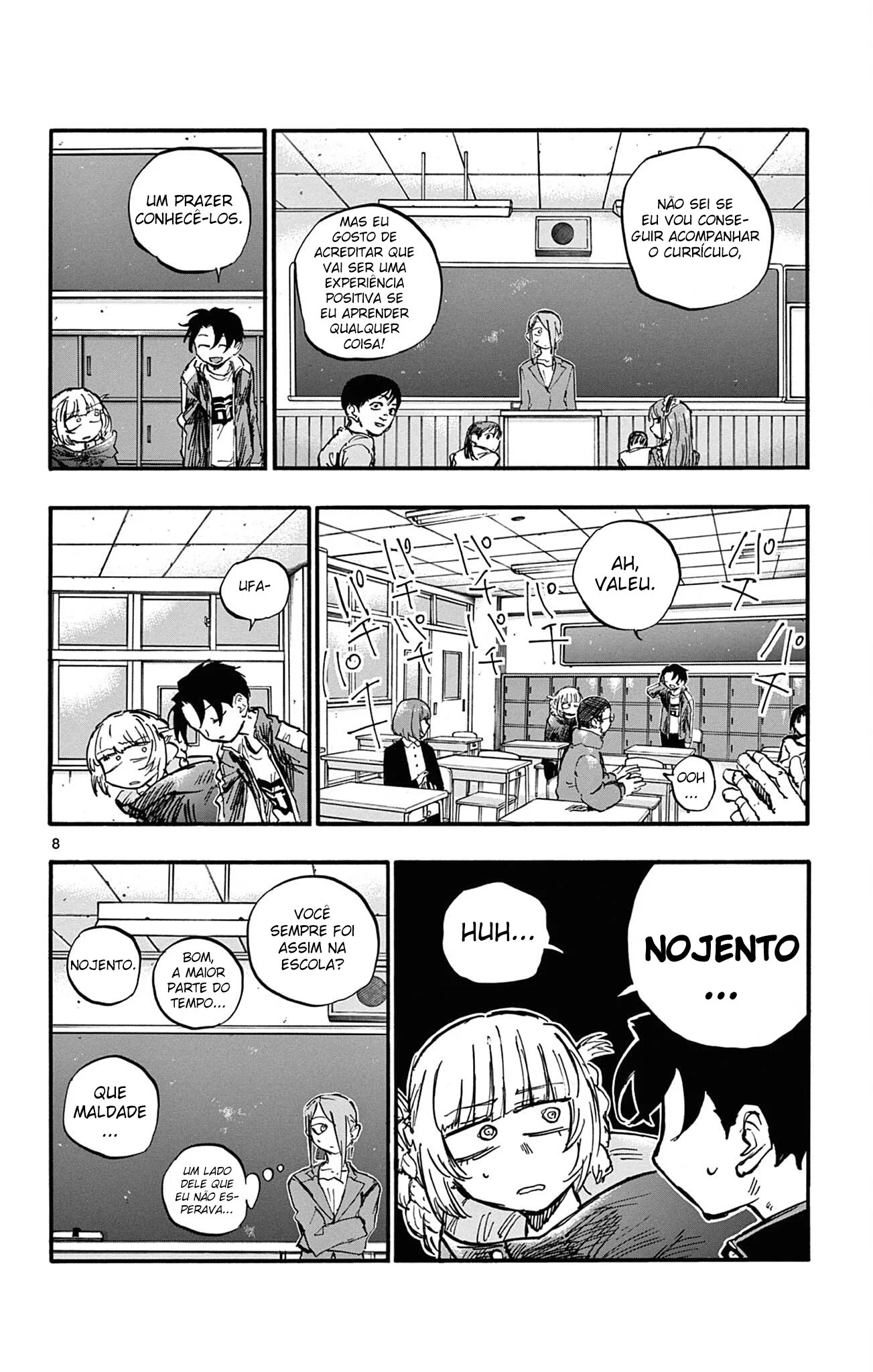 Yofukashi no uta Capítulo 70 Página 8