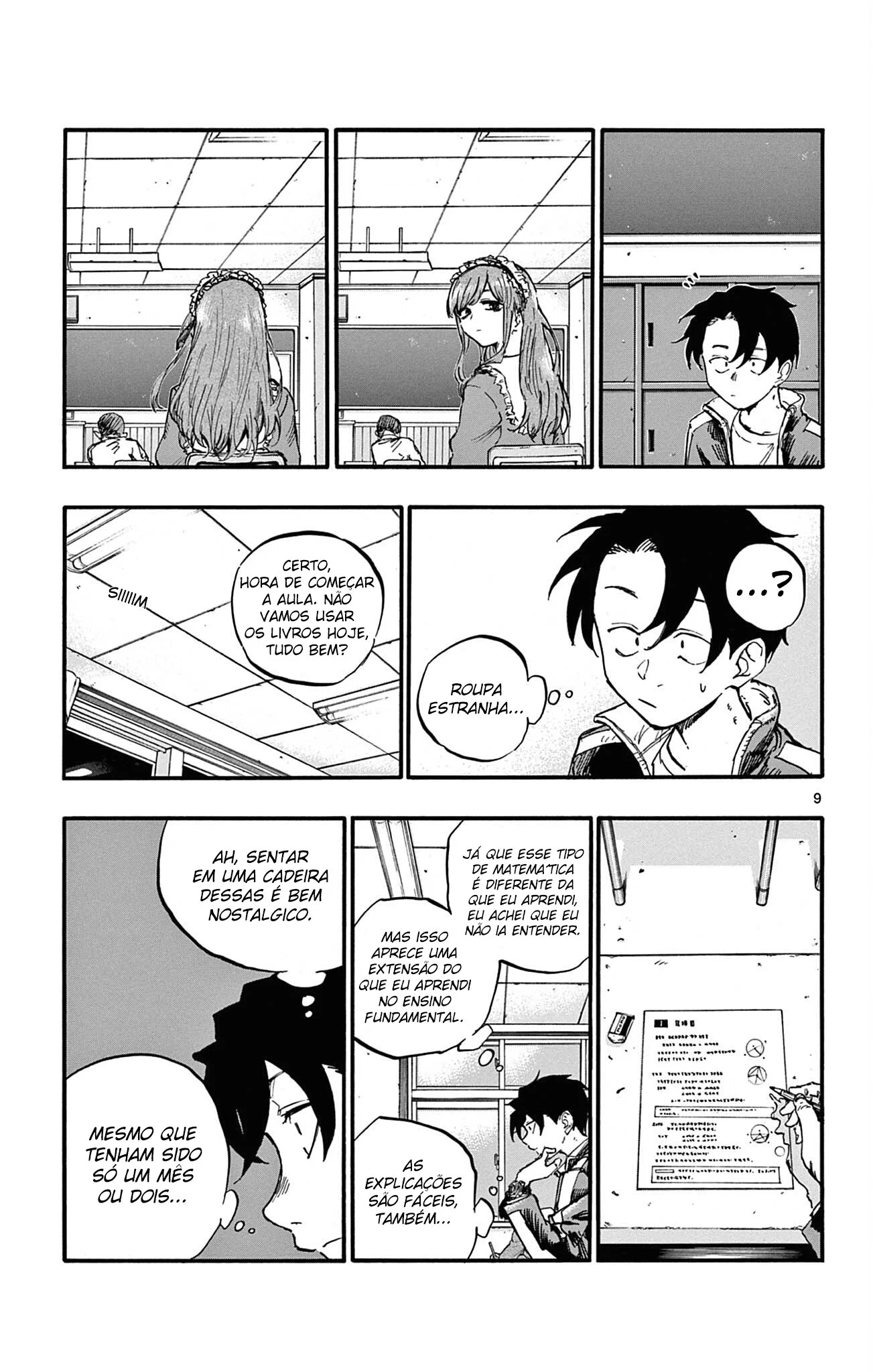 Yofukashi no uta Capítulo 70 Página 9