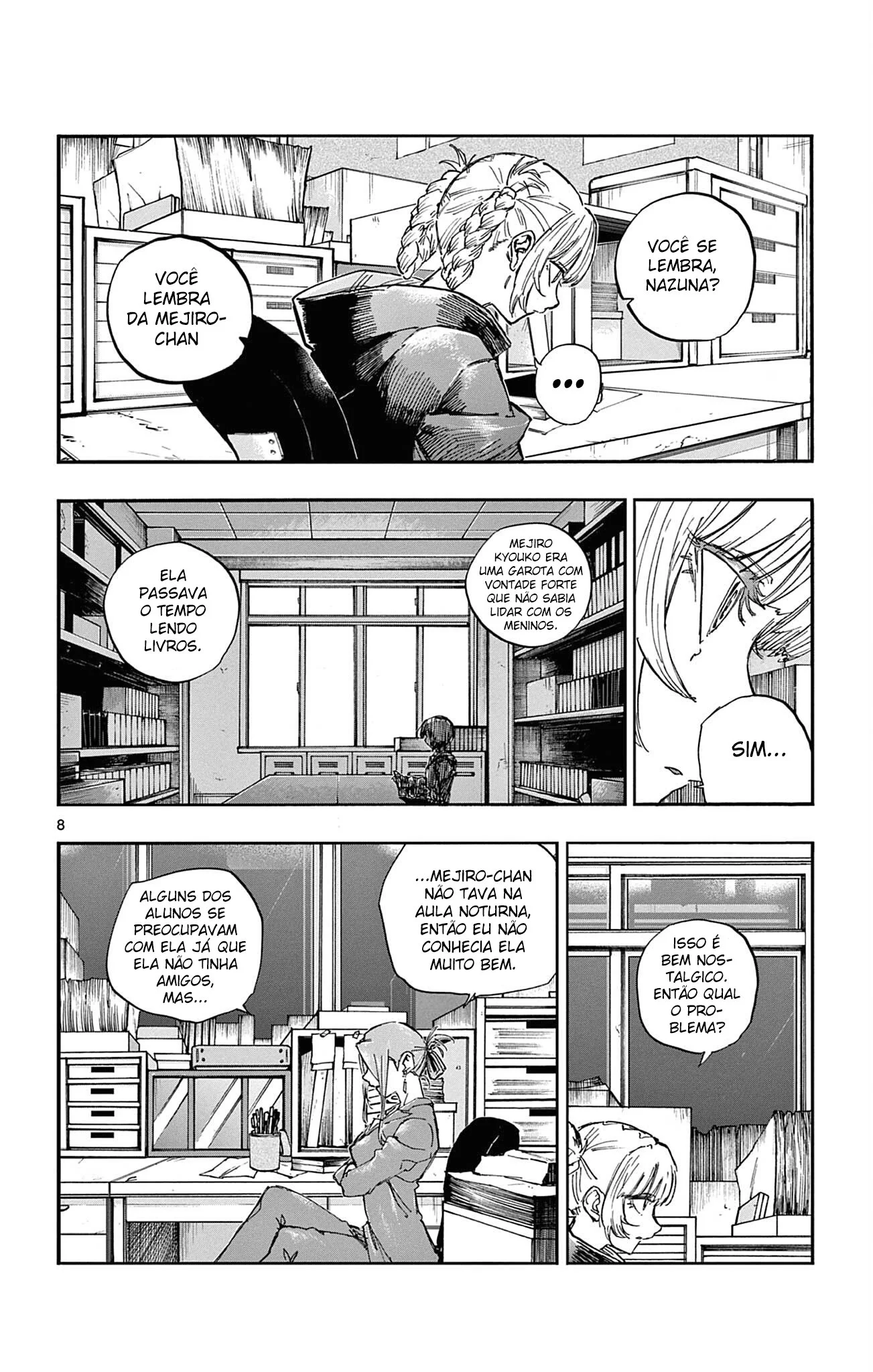 Yofukashi no uta Capítulo 71 Página 8