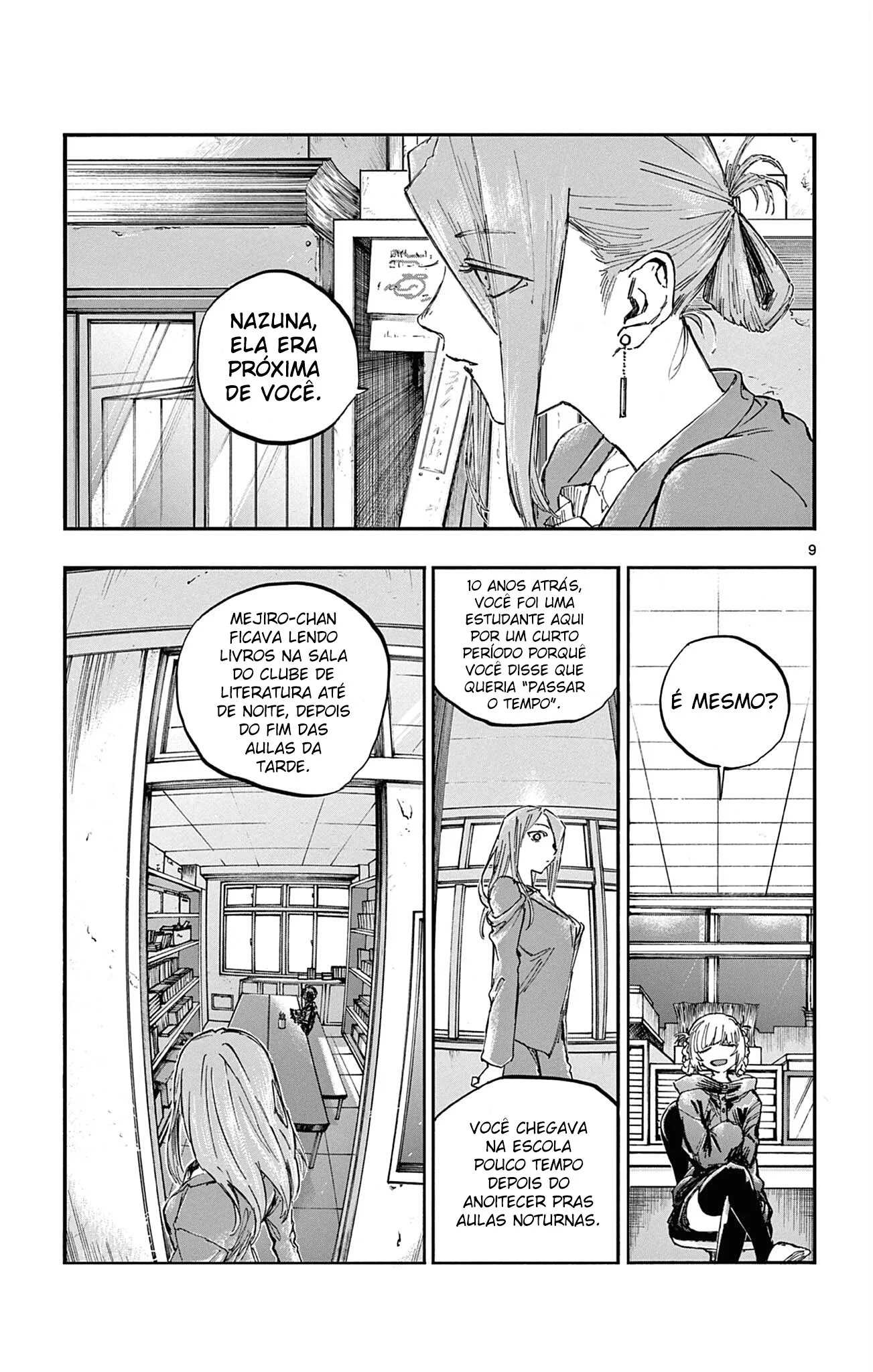 Yofukashi no uta Capítulo 71 Página 9