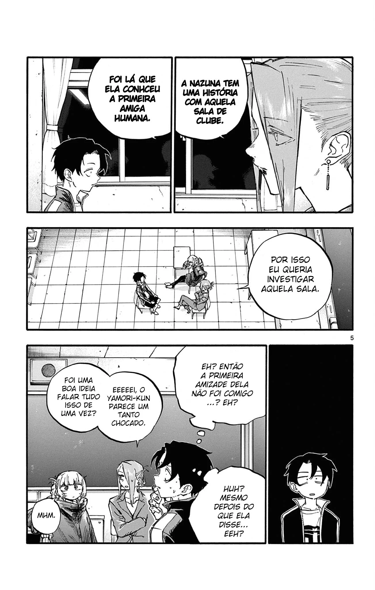 Yofukashi no uta Capítulo 72 Página 5