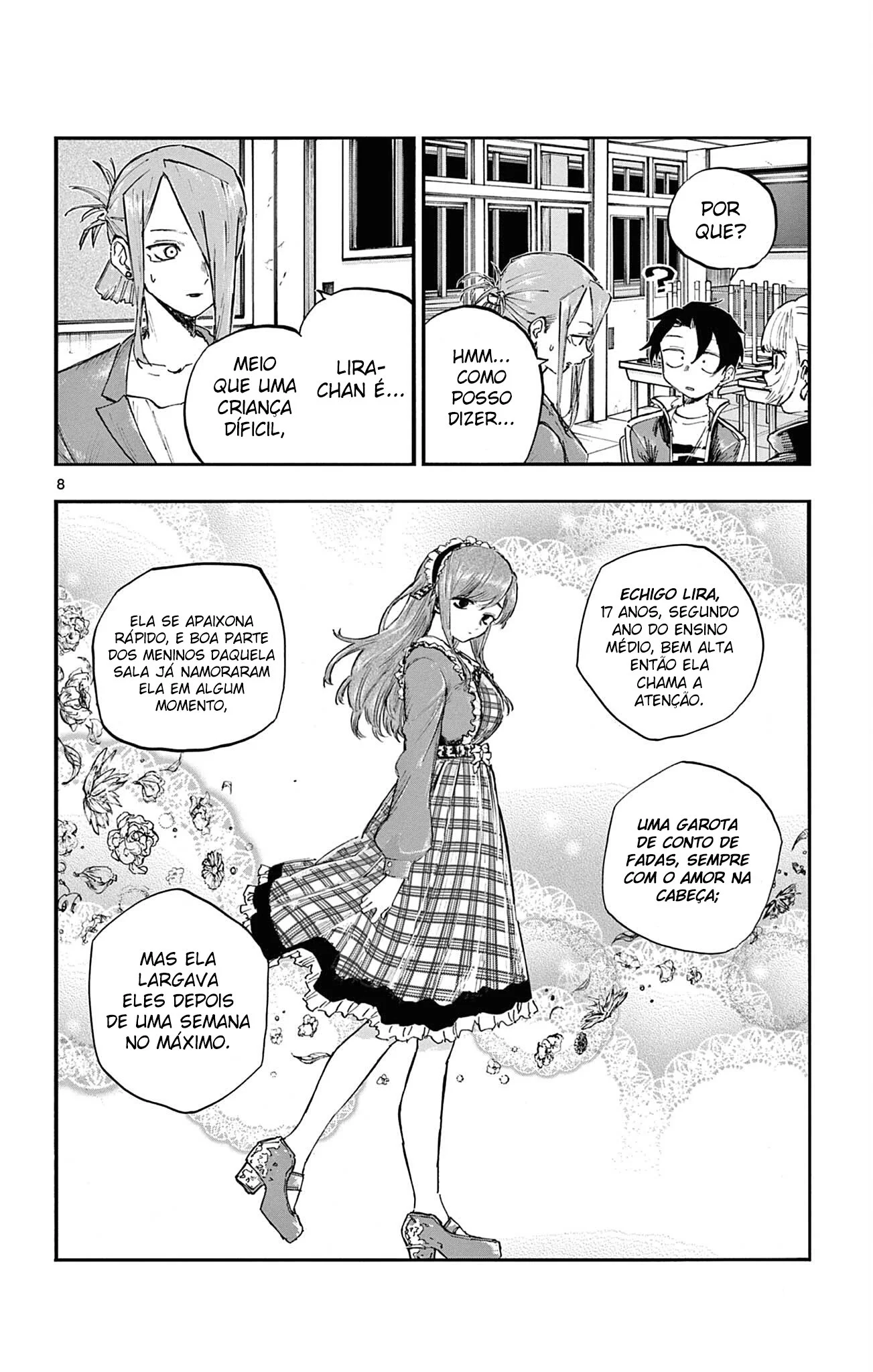 Yofukashi no uta Capítulo 72 Página 8