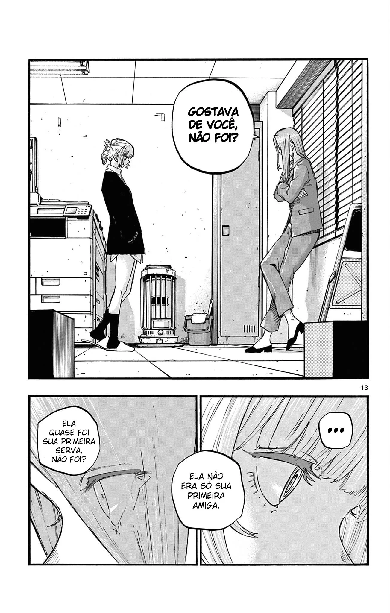 Yofukashi no uta Capítulo 73 Página 13
