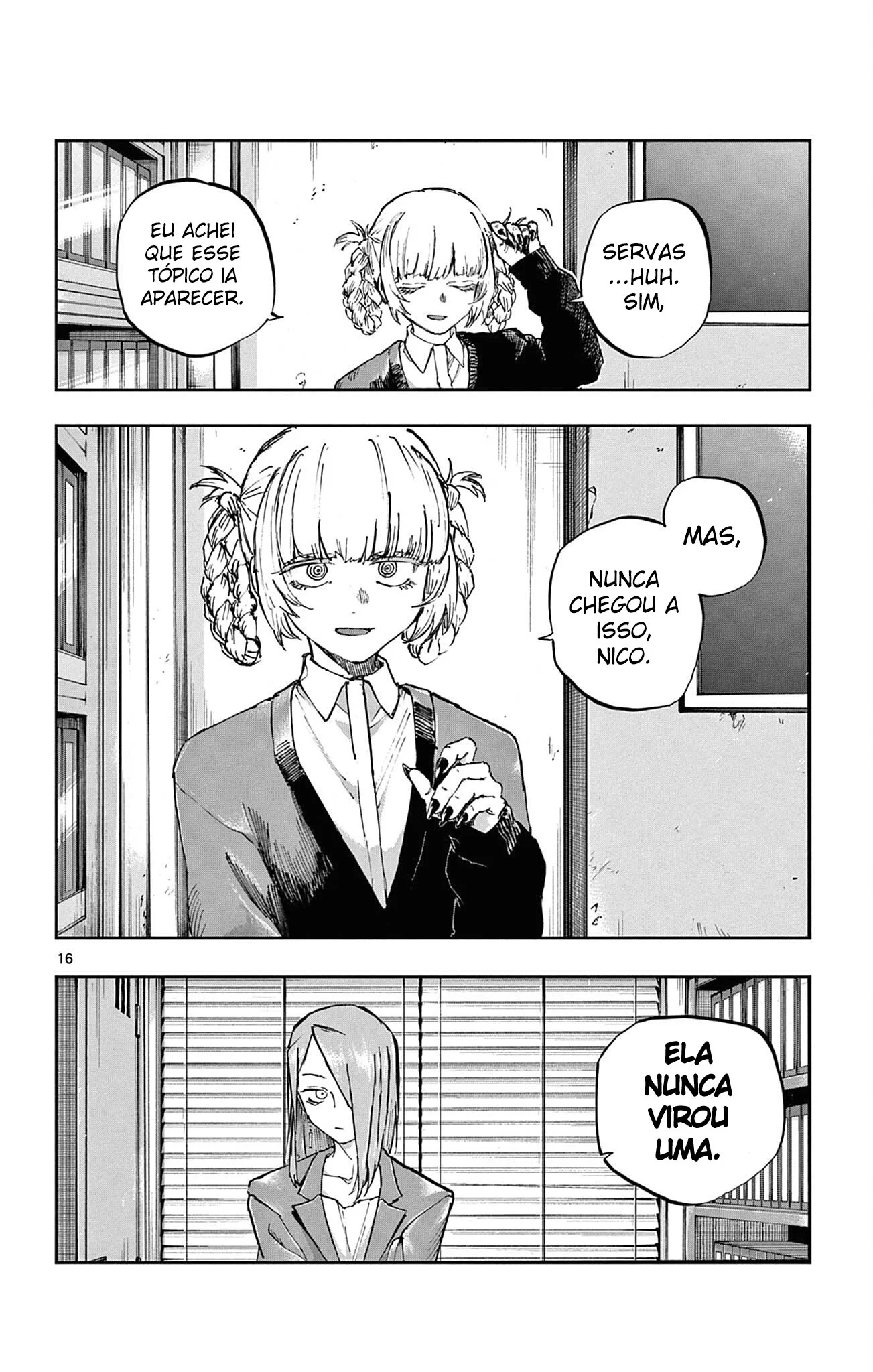 Yofukashi no uta Capítulo 73 Página 16
