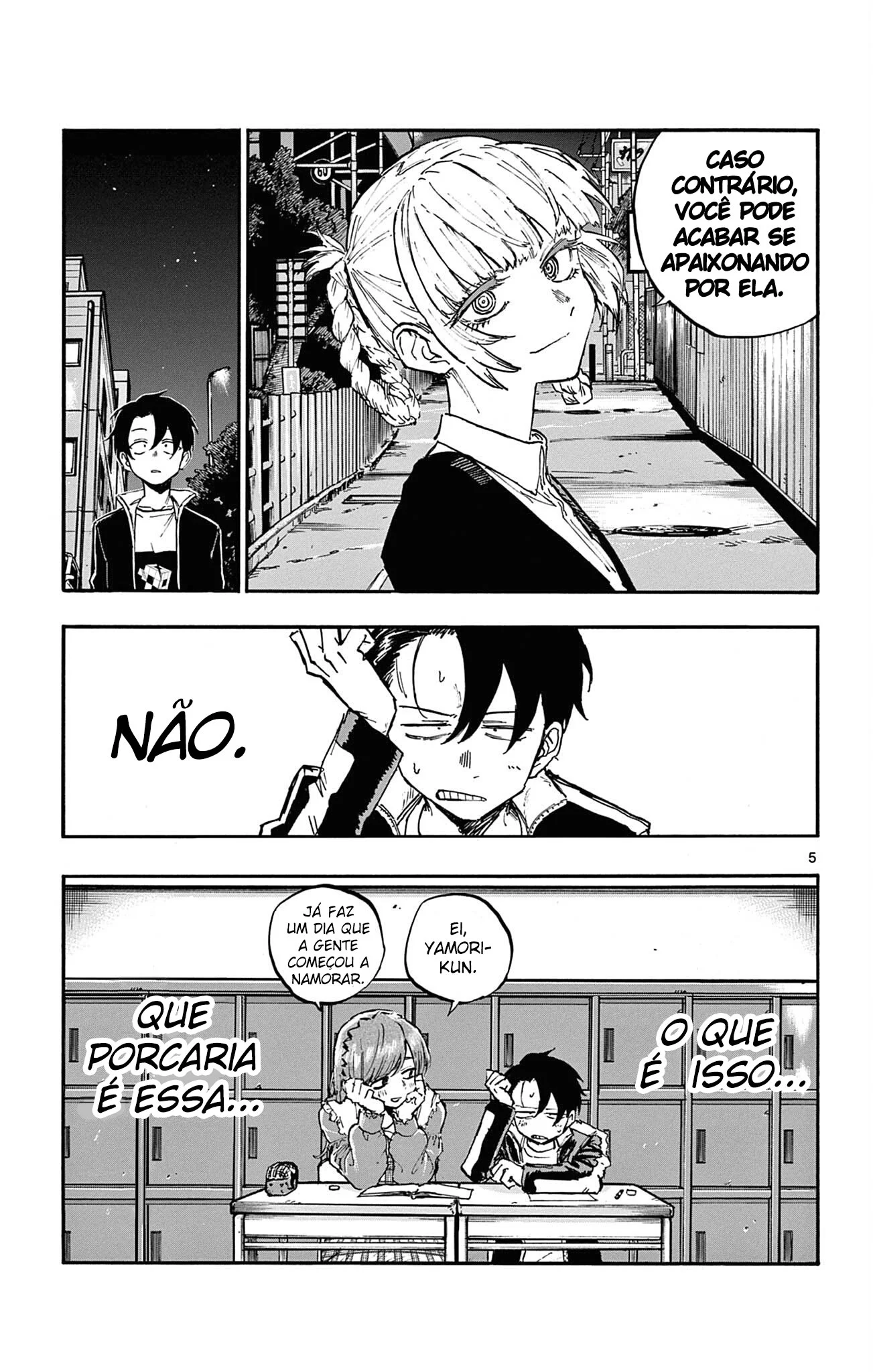 Yofukashi no uta Capítulo 73 Página 5