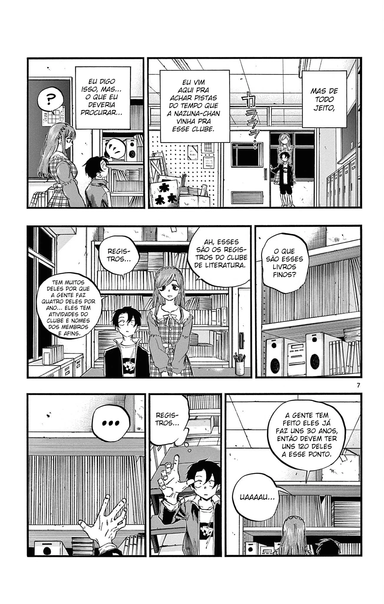 Yofukashi no uta Capítulo 73 Página 7