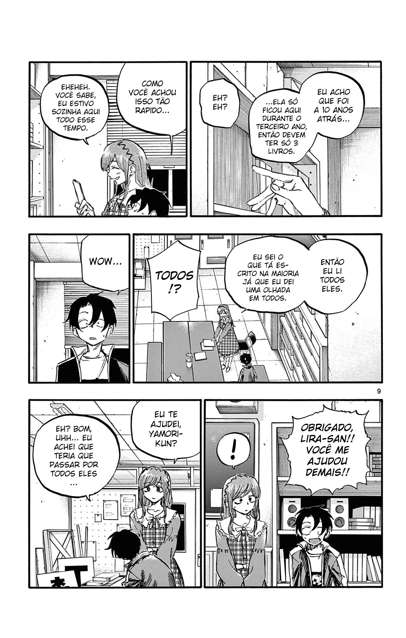Yofukashi no uta Capítulo 73 Página 9