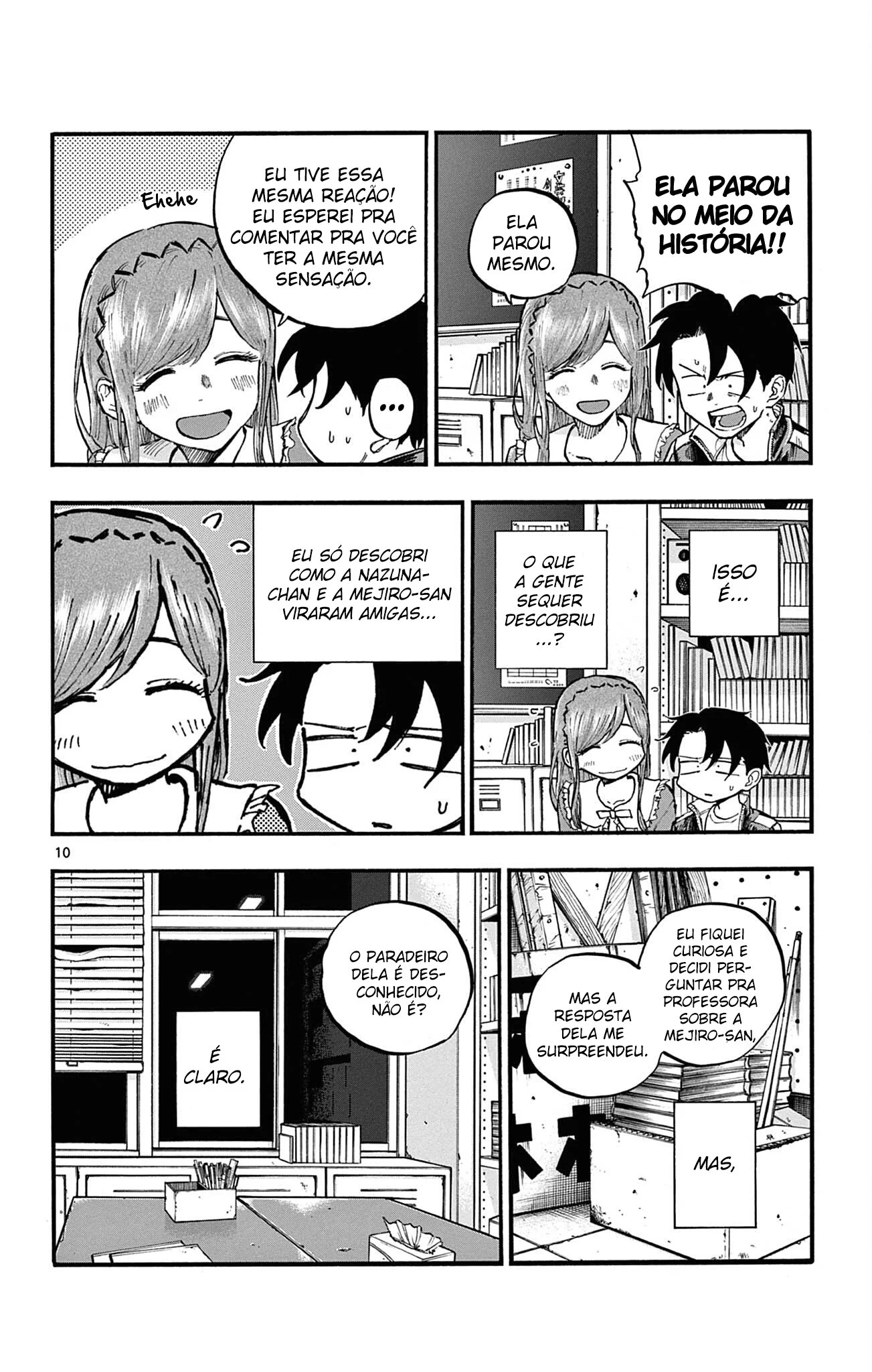Yofukashi no uta Capítulo 74 Página 10