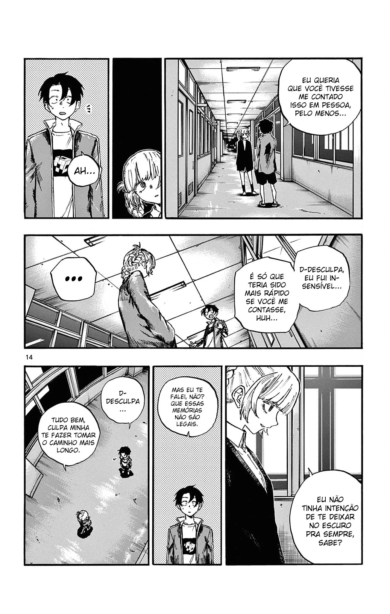 Yofukashi no uta Capítulo 74 Página 14