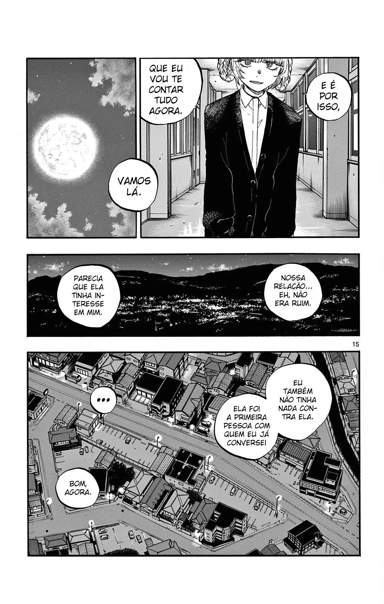 Yofukashi no uta Capítulo 74 Página 15