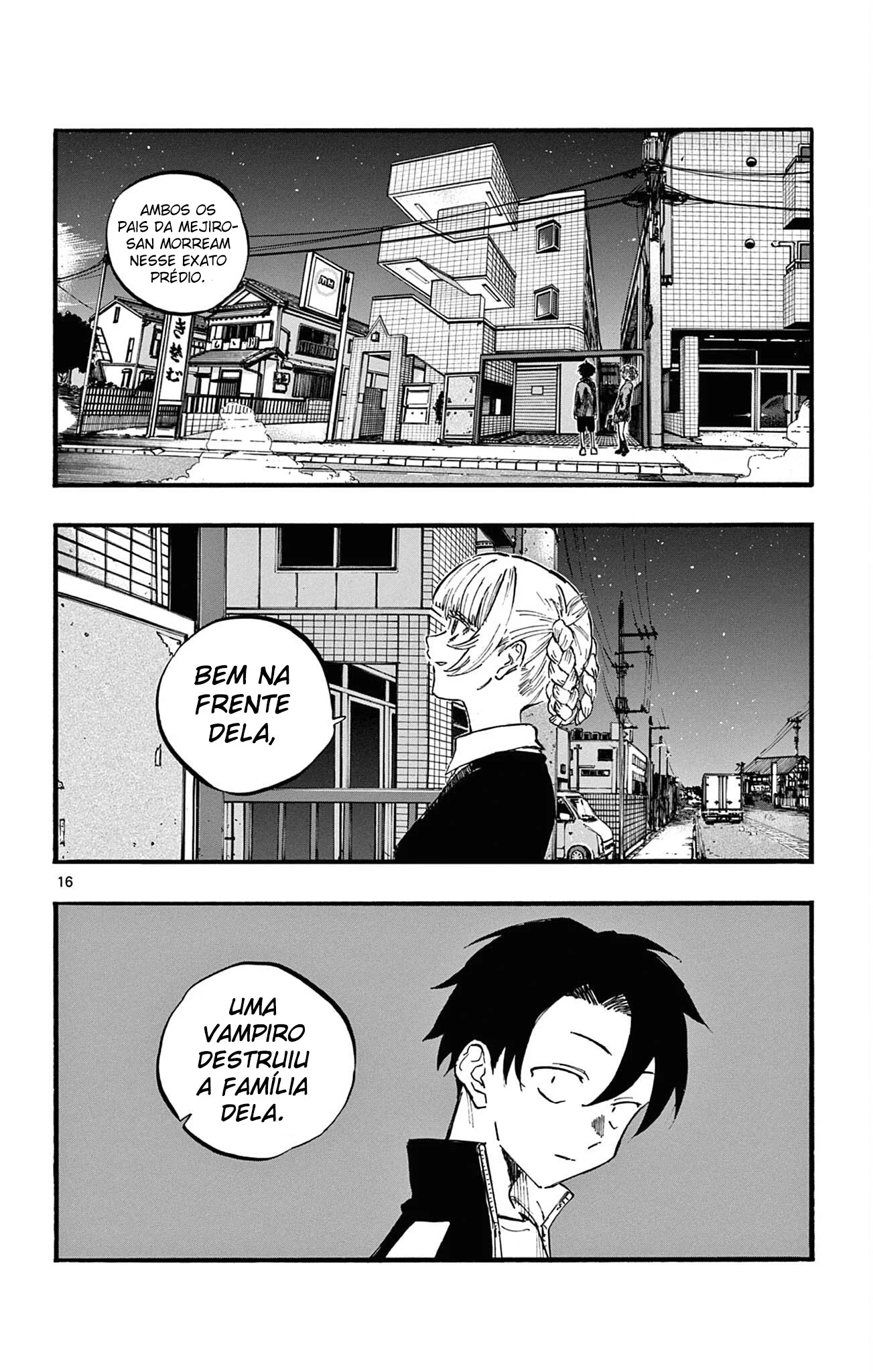 Yofukashi no uta Capítulo 74 Página 16