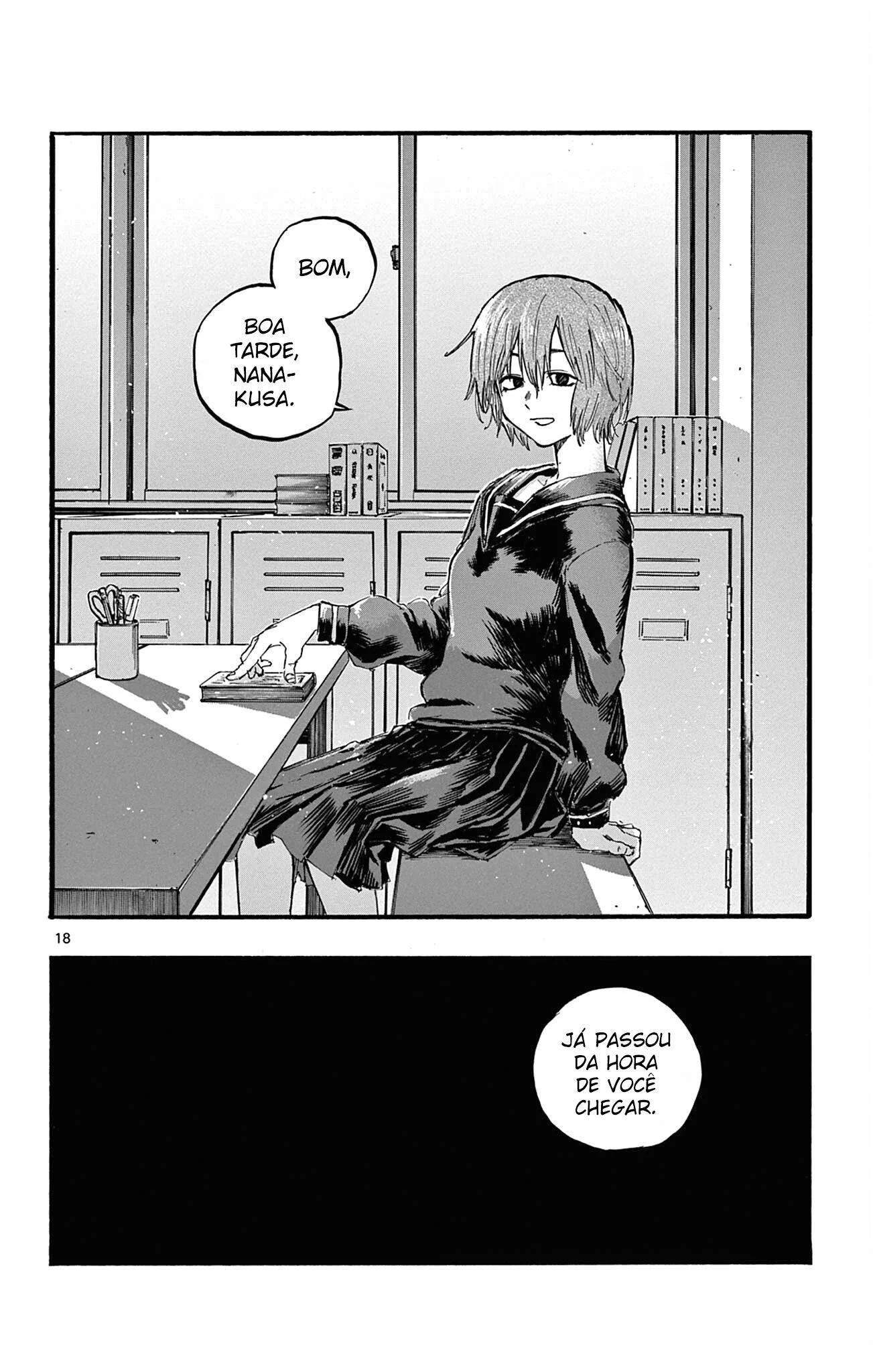 Yofukashi no uta Capítulo 74 Página 18