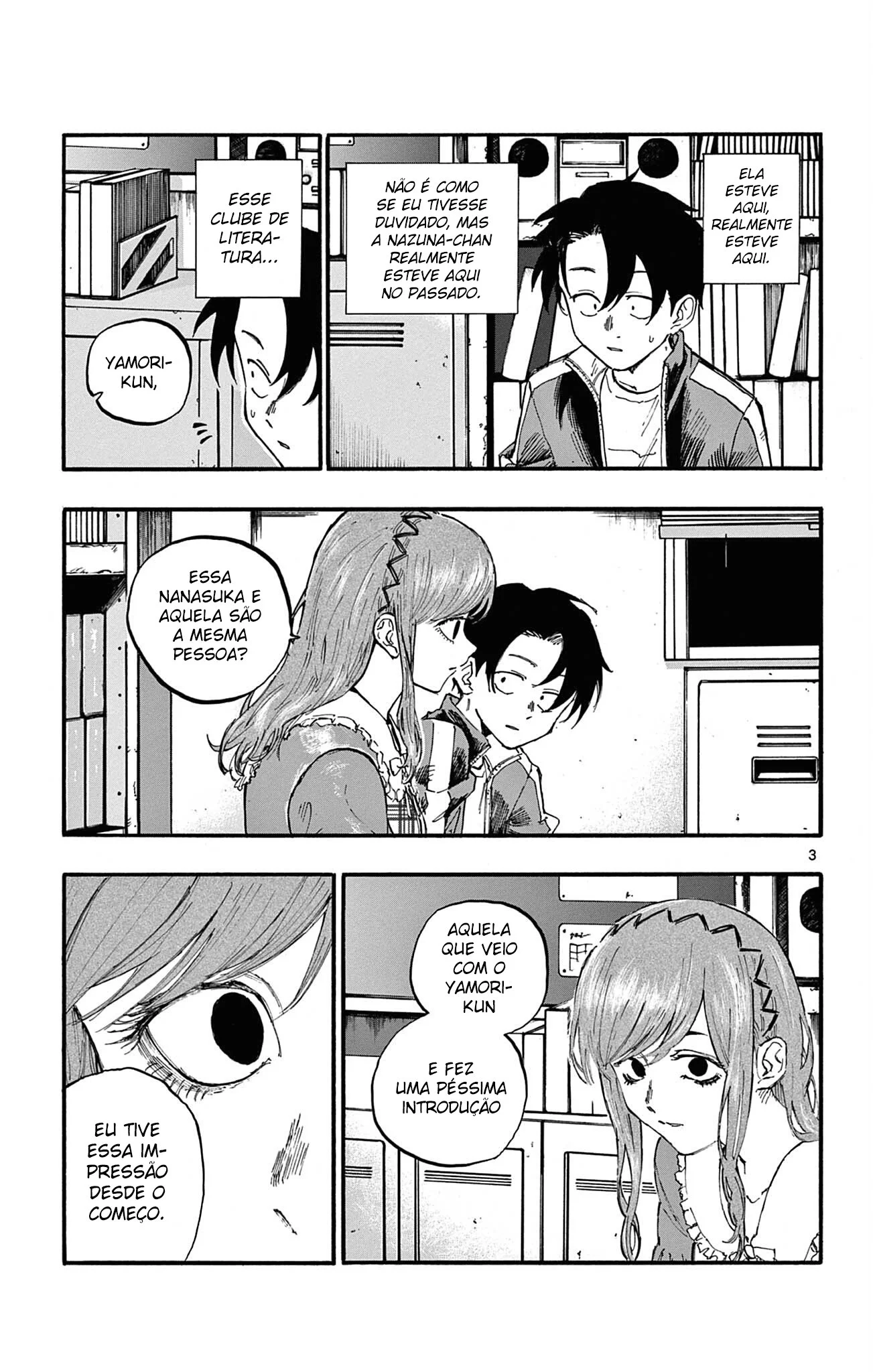 Yofukashi no uta Capítulo 74 Página 3