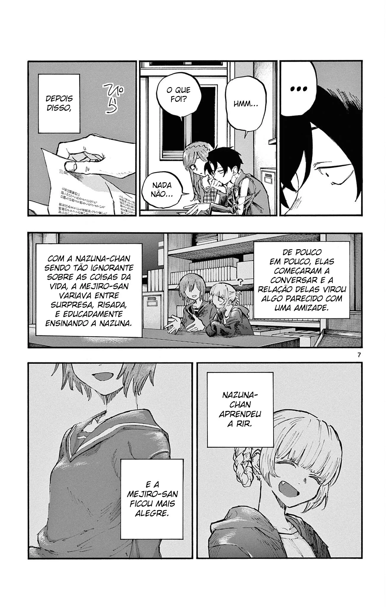 Yofukashi no uta Capítulo 74 Página 7