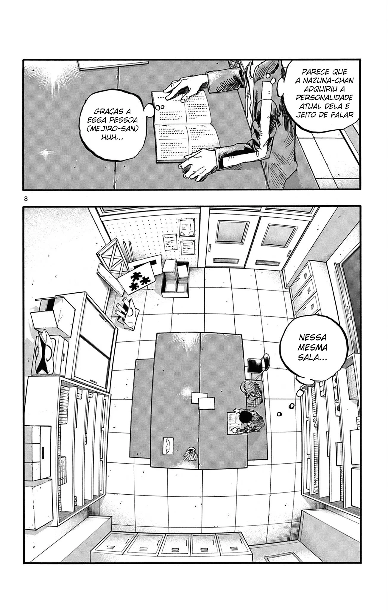 Yofukashi no uta Capítulo 74 Página 8