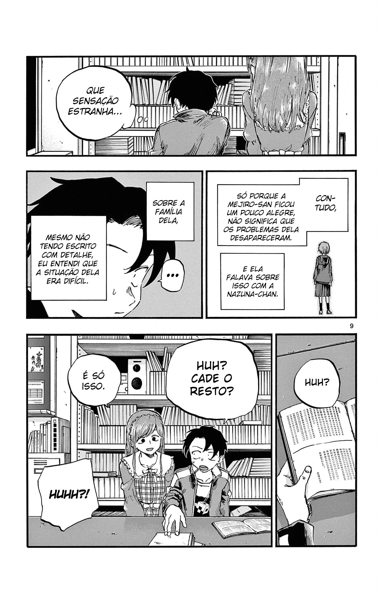 Yofukashi no uta Capítulo 74 Página 9