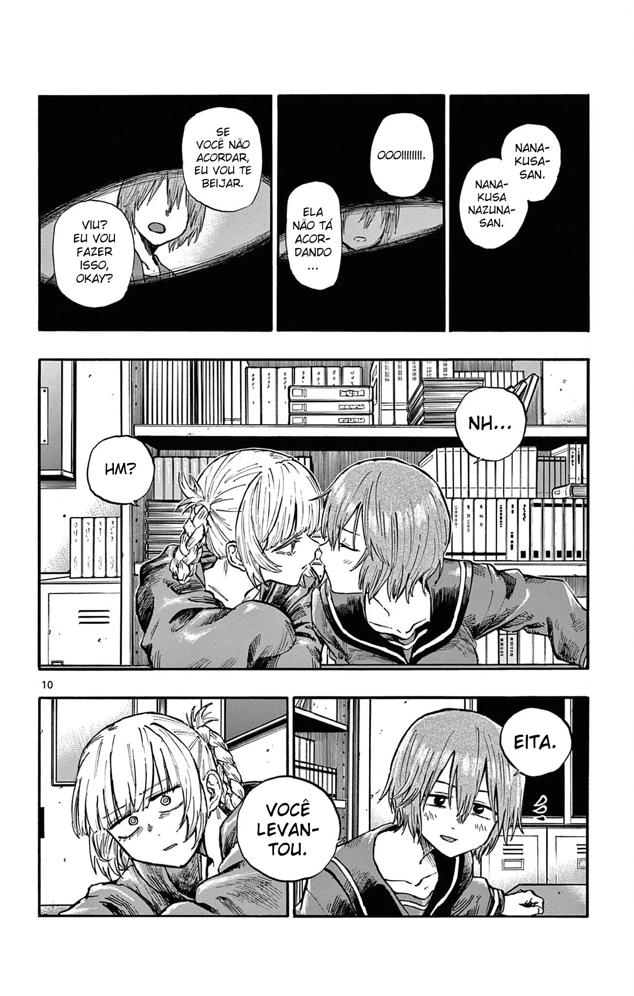 Yofukashi no uta Capítulo 75 Página 10