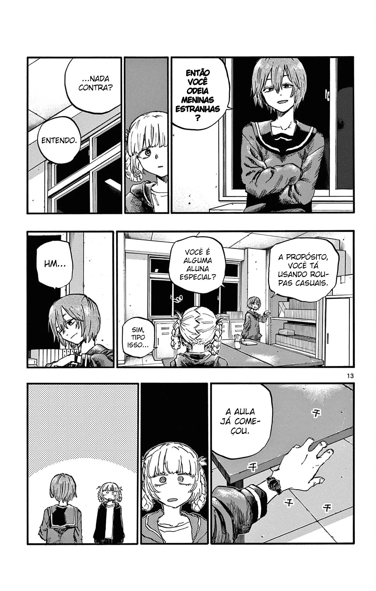 Yofukashi no uta Capítulo 75 Página 13