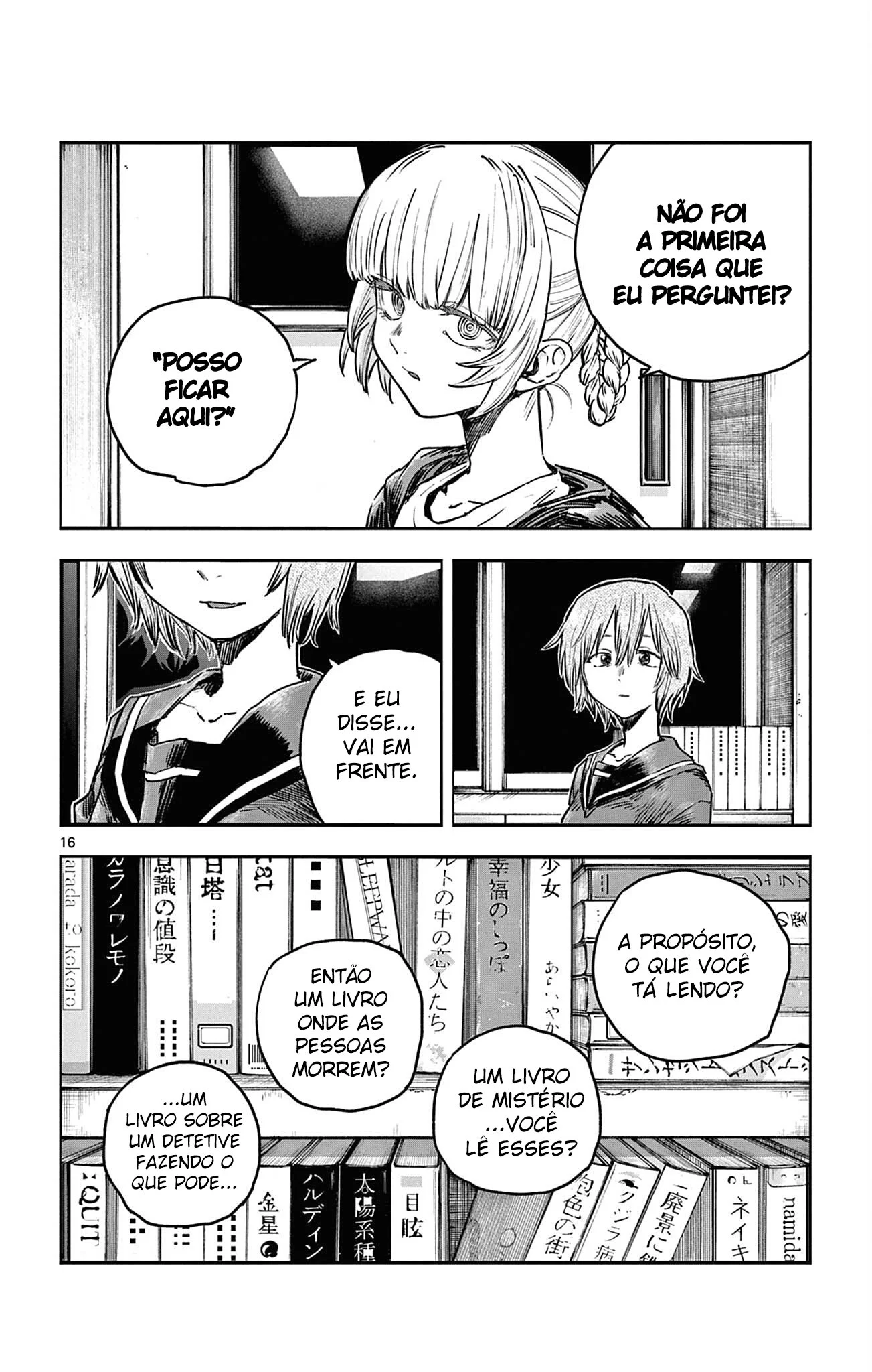Yofukashi no uta Capítulo 75 Página 16