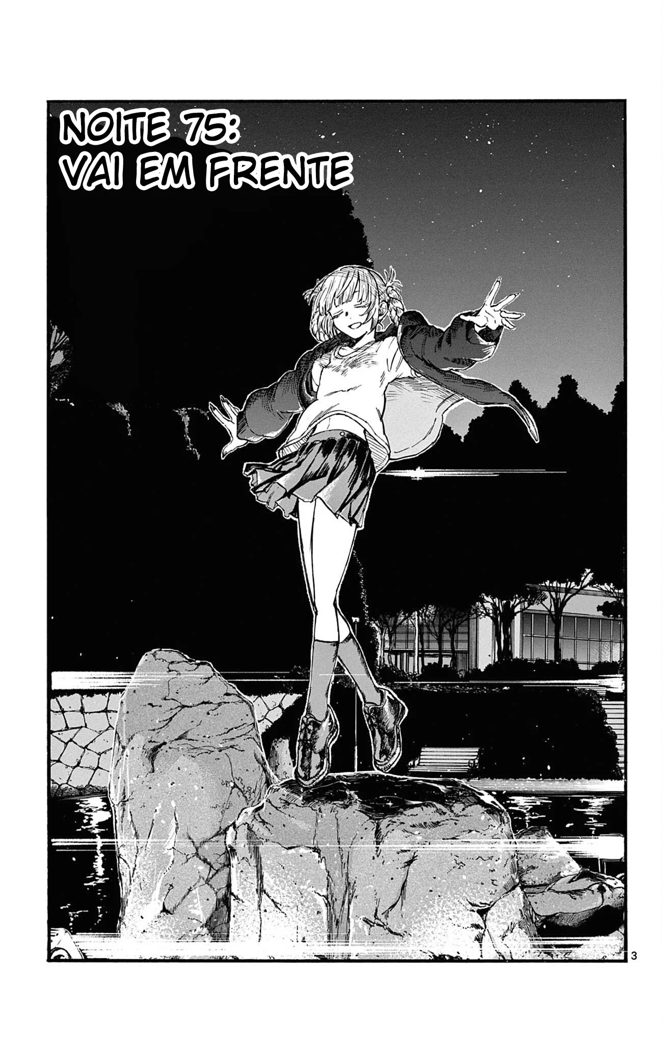 Yofukashi no uta Capítulo 75 Página 3