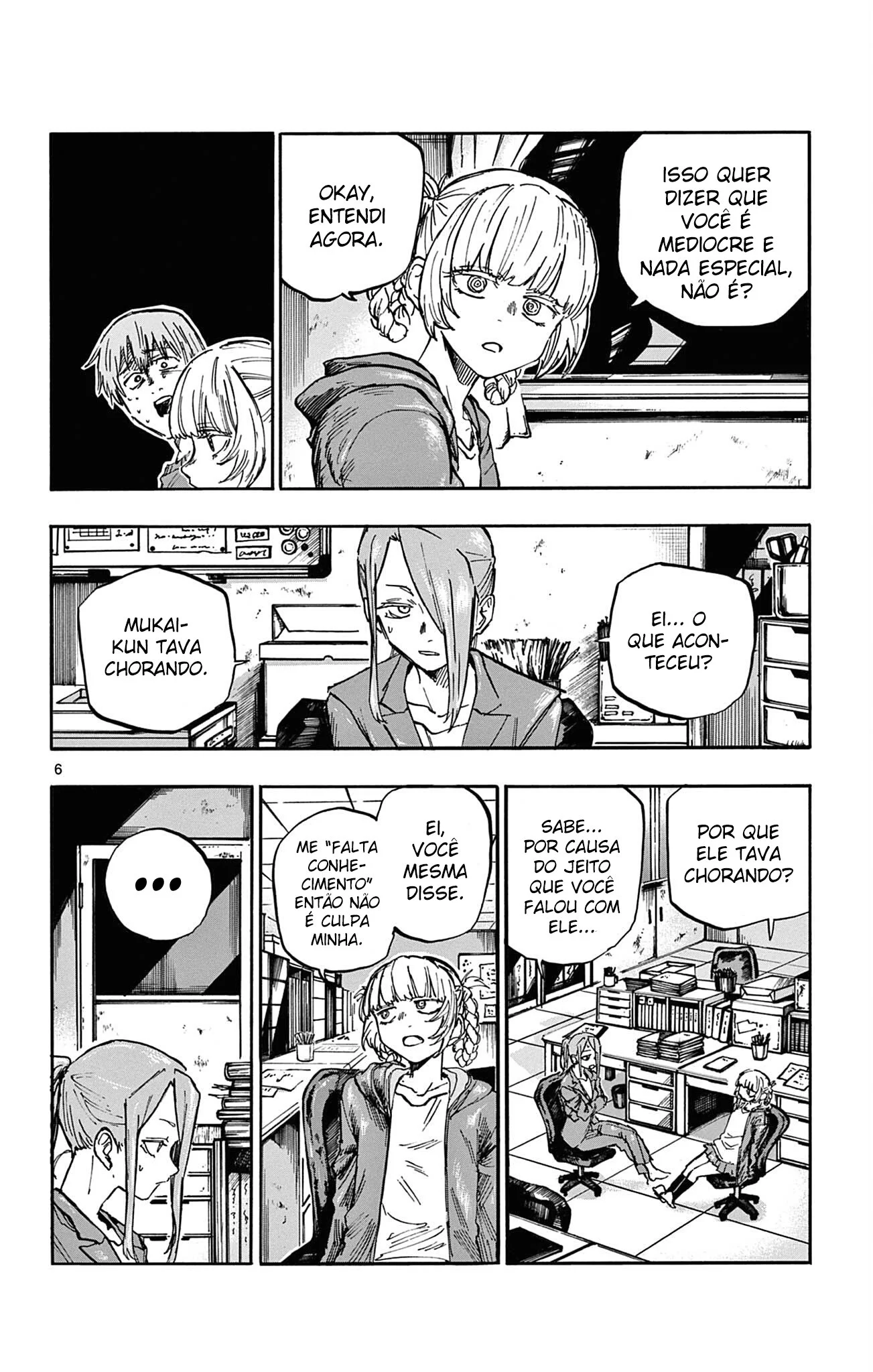 Yofukashi no uta Capítulo 75 Página 6