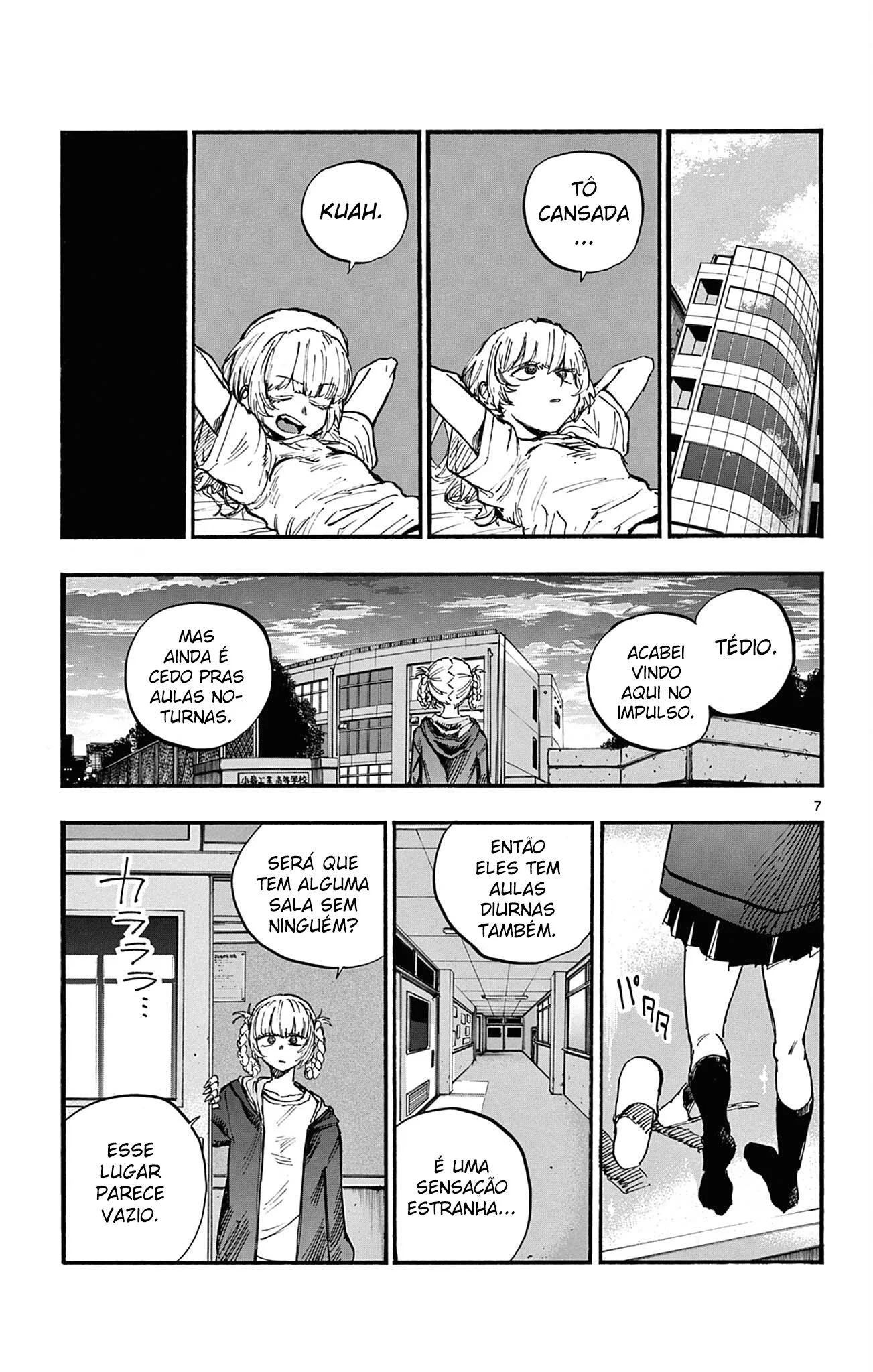 Yofukashi no uta Capítulo 75 Página 7