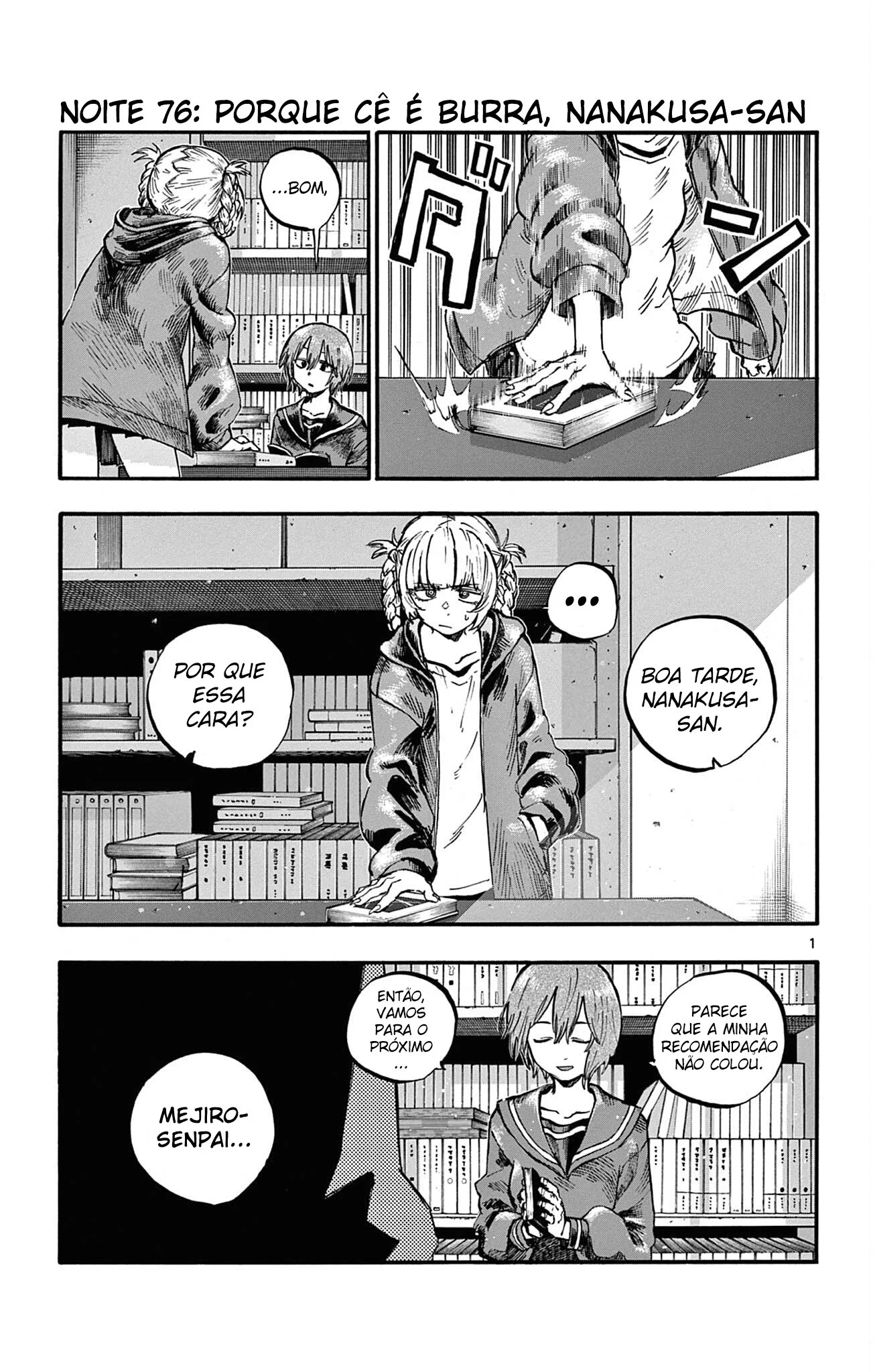 Yofukashi no uta Capítulo 76 Página 1