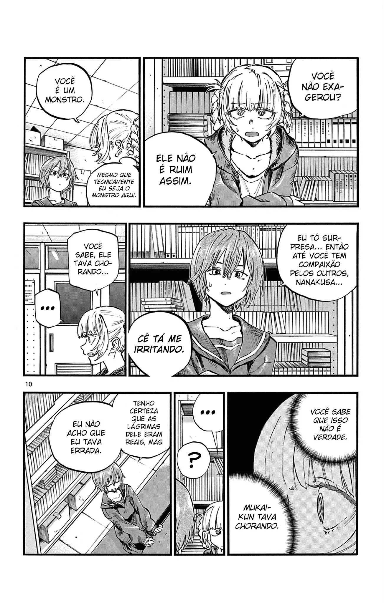 Yofukashi no uta Capítulo 76 Página 10