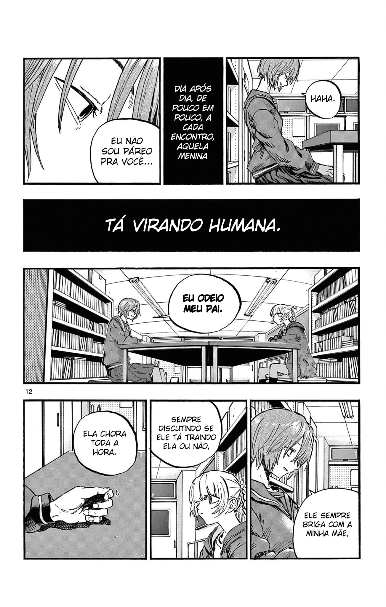 Yofukashi no uta Capítulo 76 Página 12