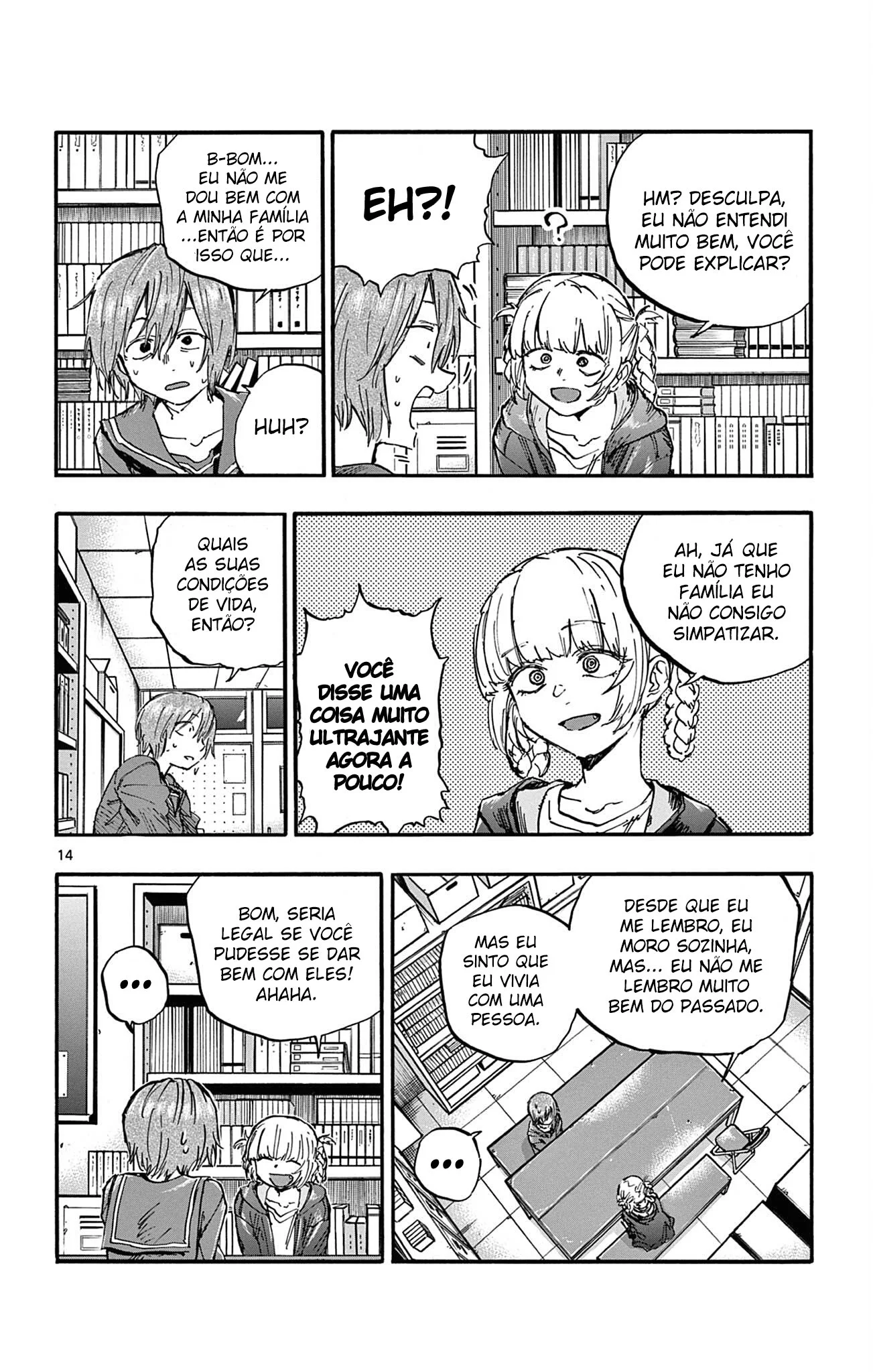 Yofukashi no uta Capítulo 76 Página 14