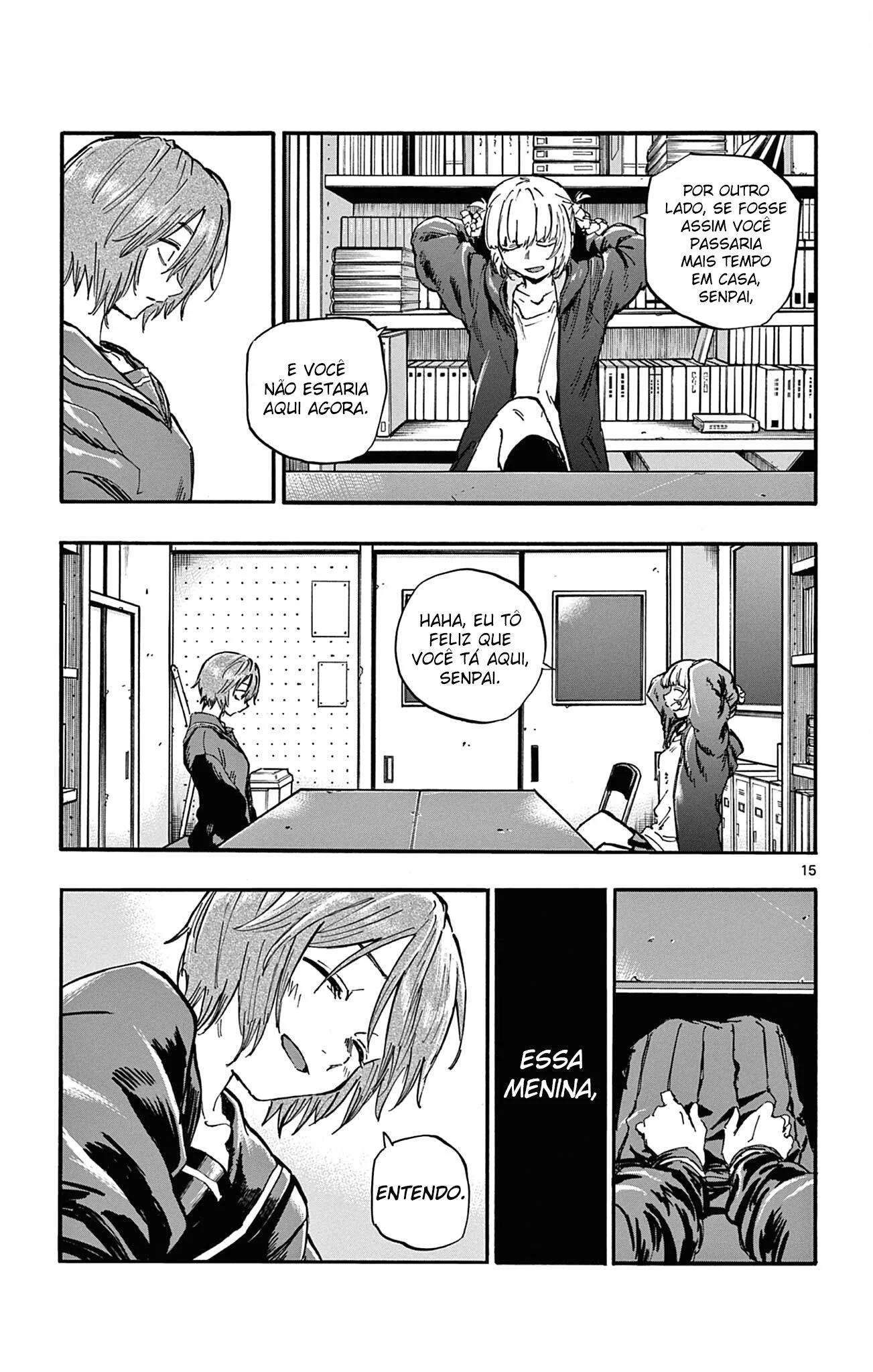Yofukashi no uta Capítulo 76 Página 15