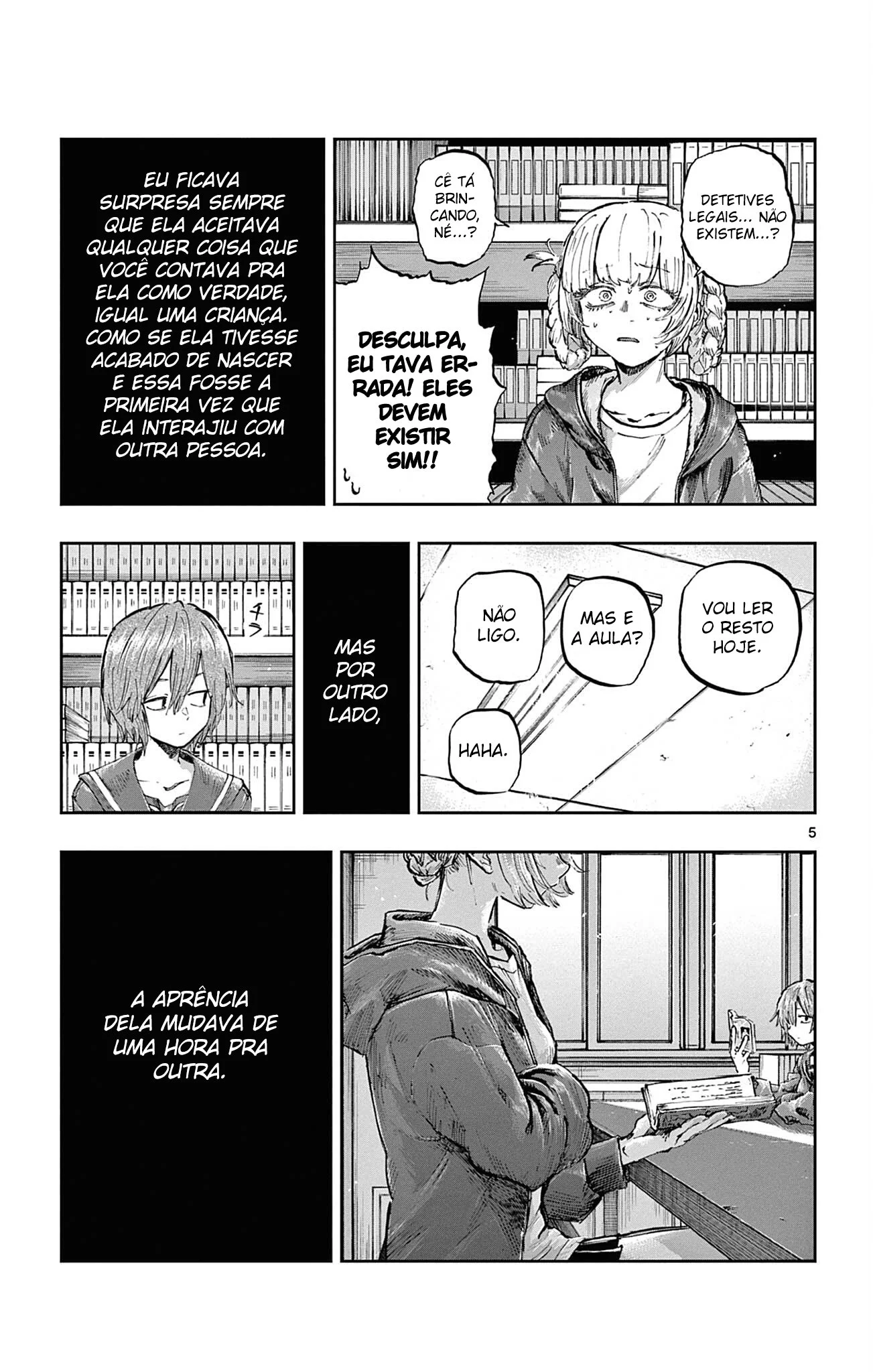 Yofukashi no uta Capítulo 76 Página 5