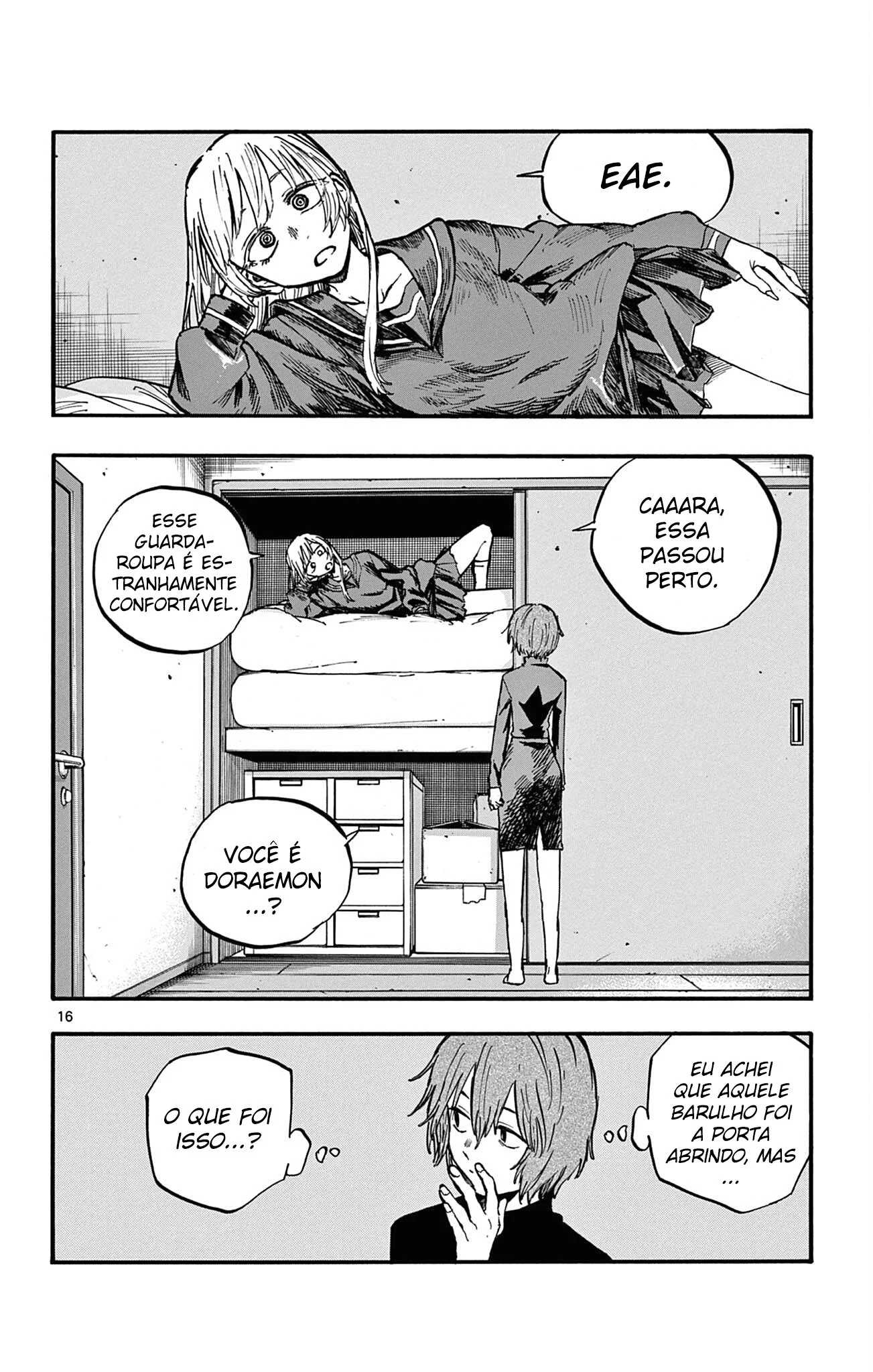 Yofukashi no uta Capítulo 77 Página 16