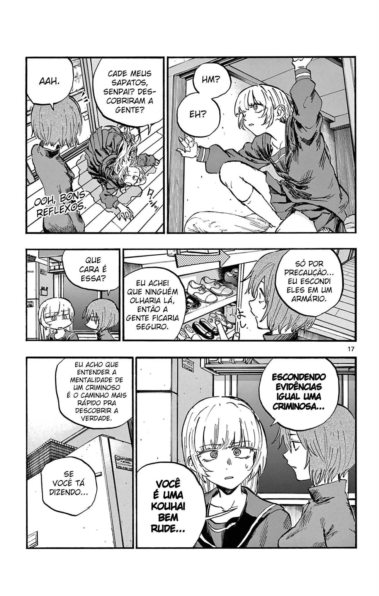 Yofukashi no uta Capítulo 77 Página 17