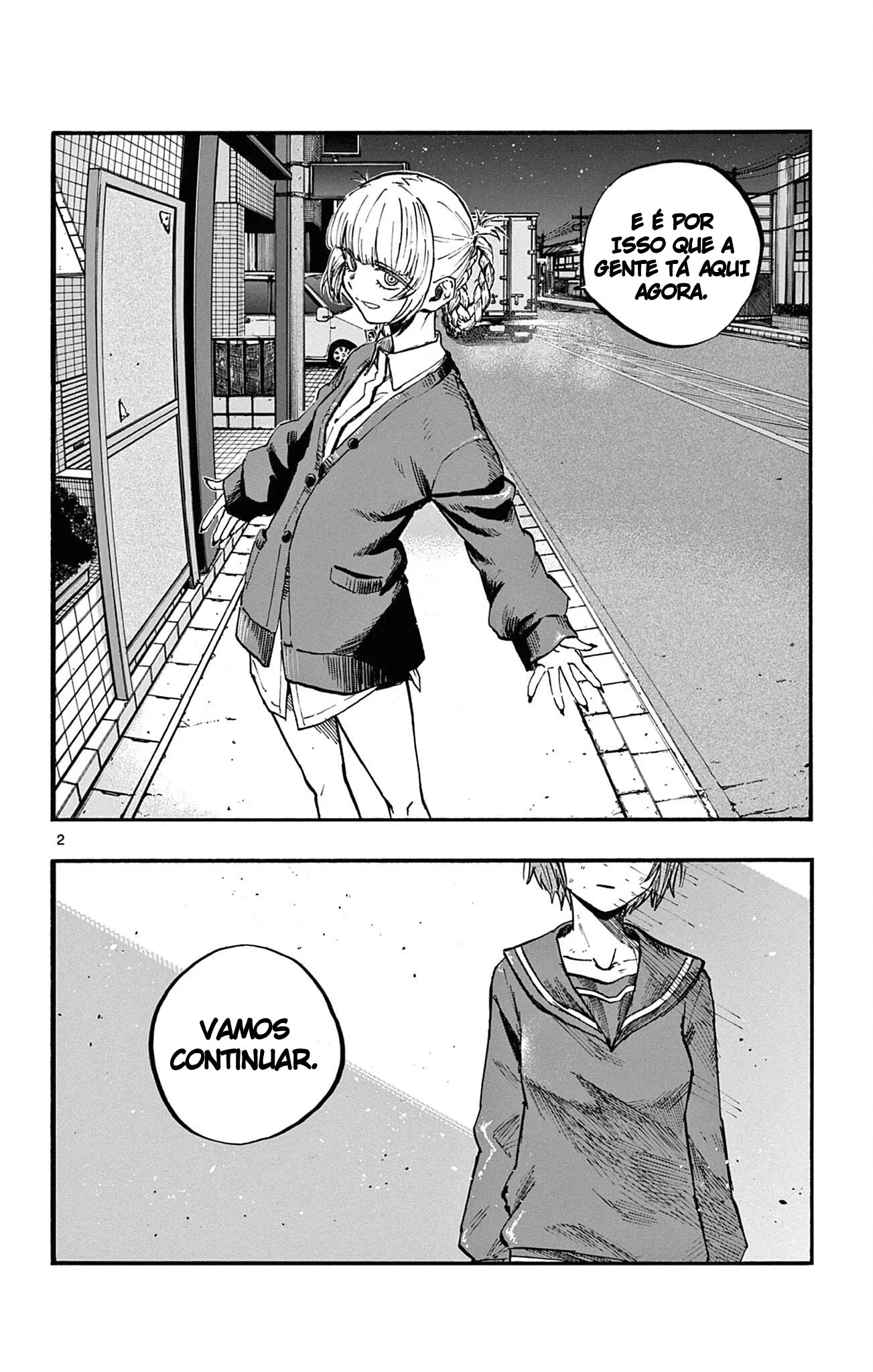 Yofukashi no uta Capítulo 77 Página 2