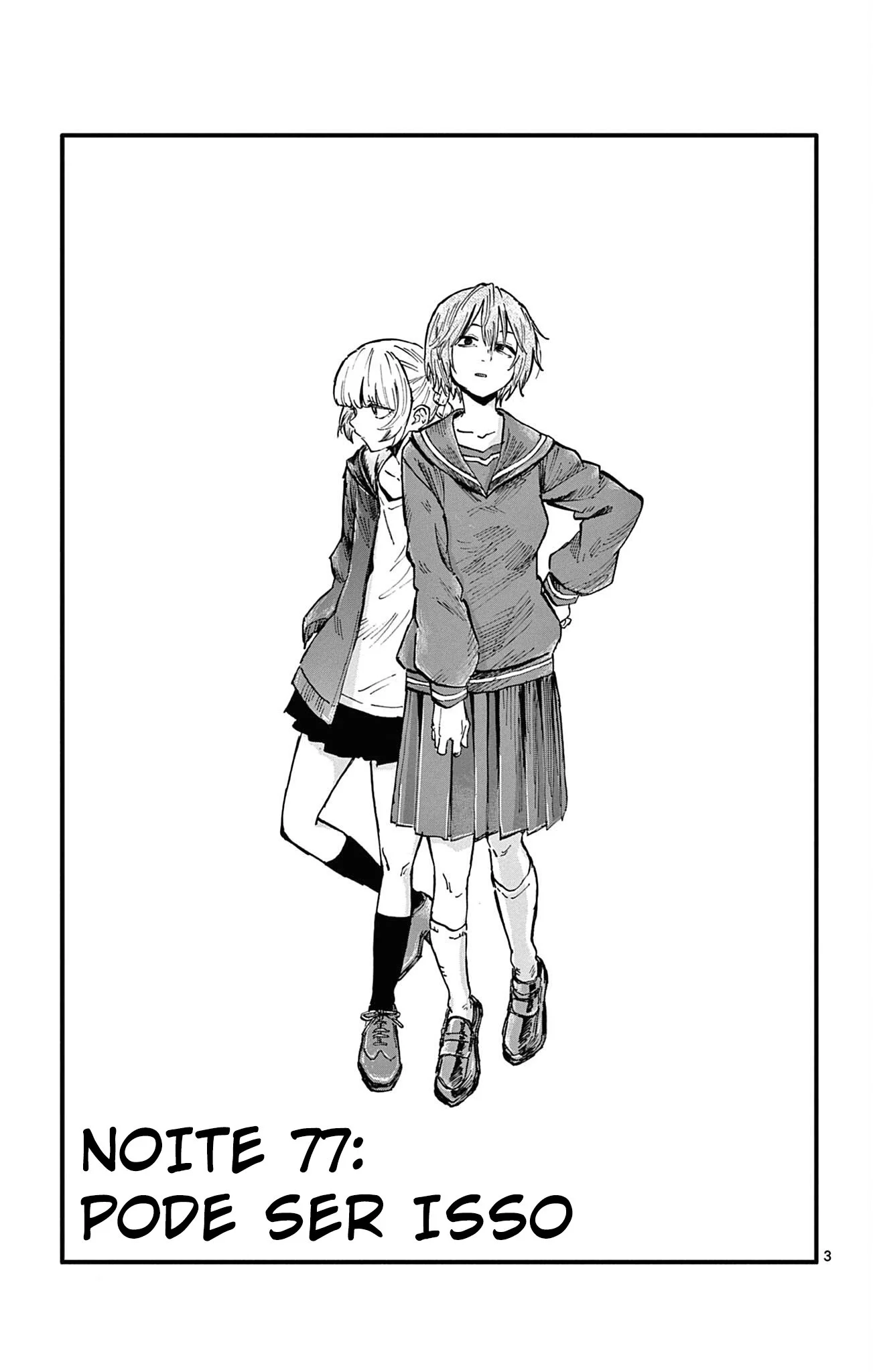 Yofukashi no uta Capítulo 77 Página 3