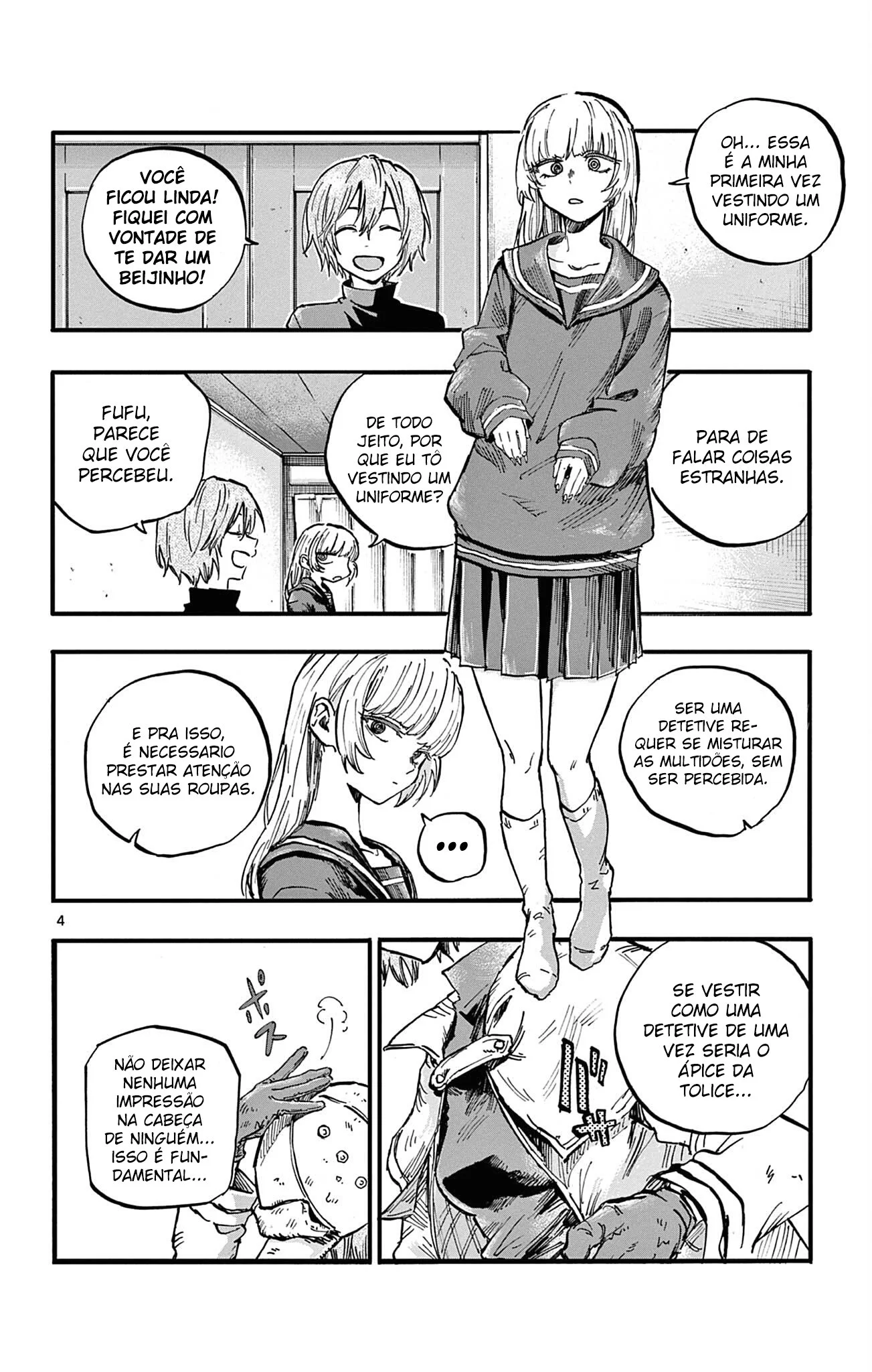 Yofukashi no uta Capítulo 77 Página 4
