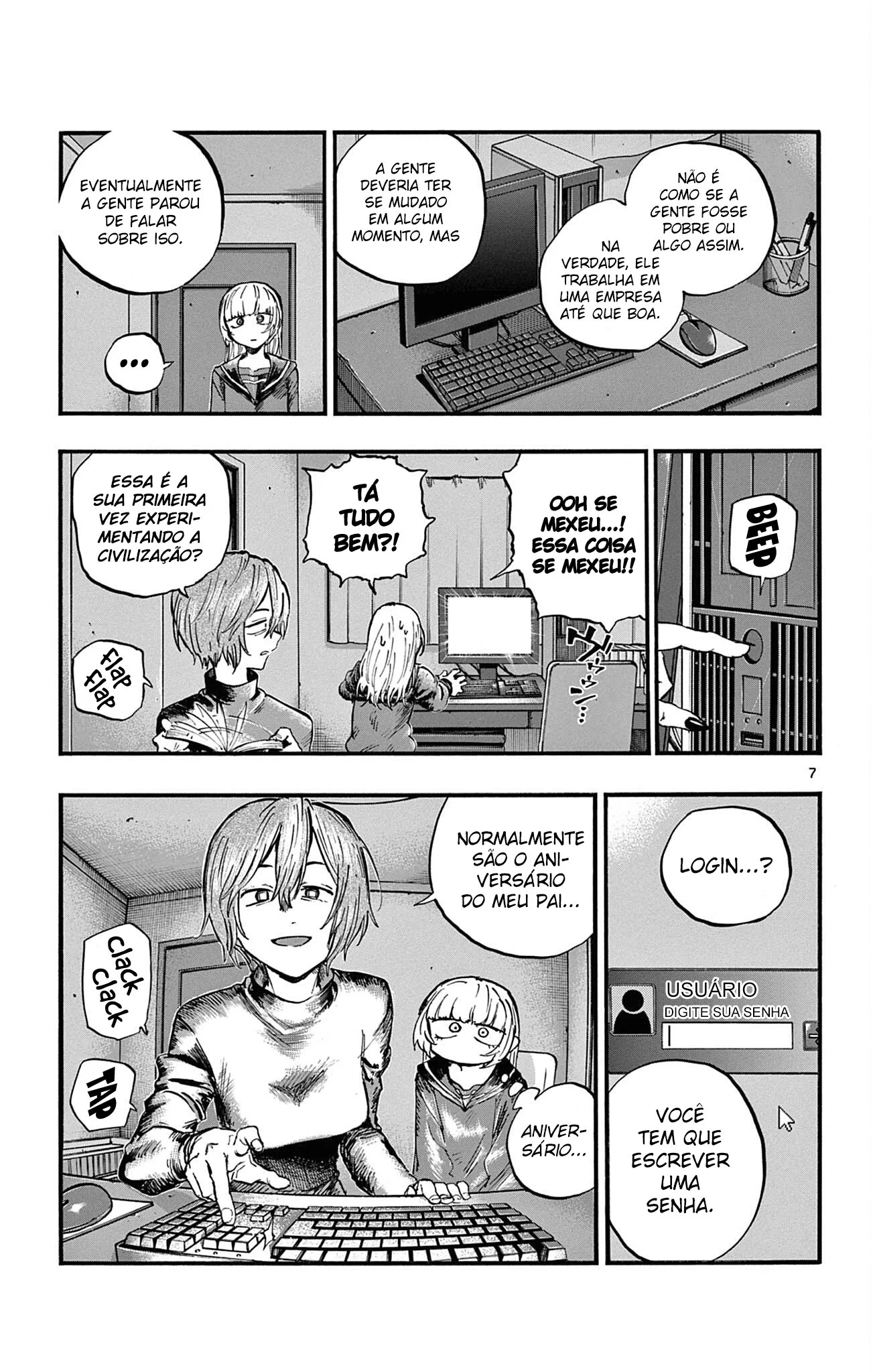 Yofukashi no uta Capítulo 77 Página 7