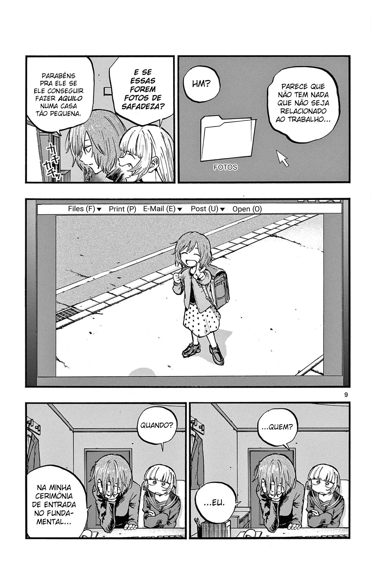 Yofukashi no uta Capítulo 77 Página 9