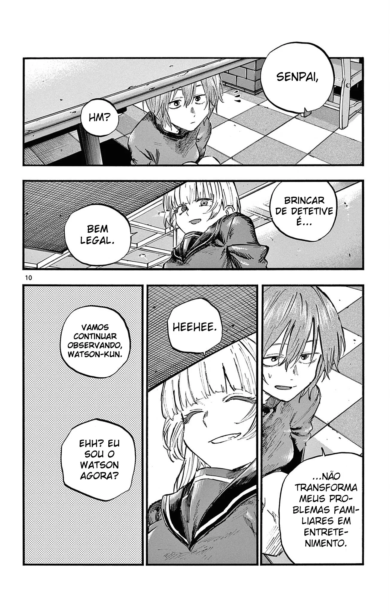 Yofukashi no uta Capítulo 78 Página 10