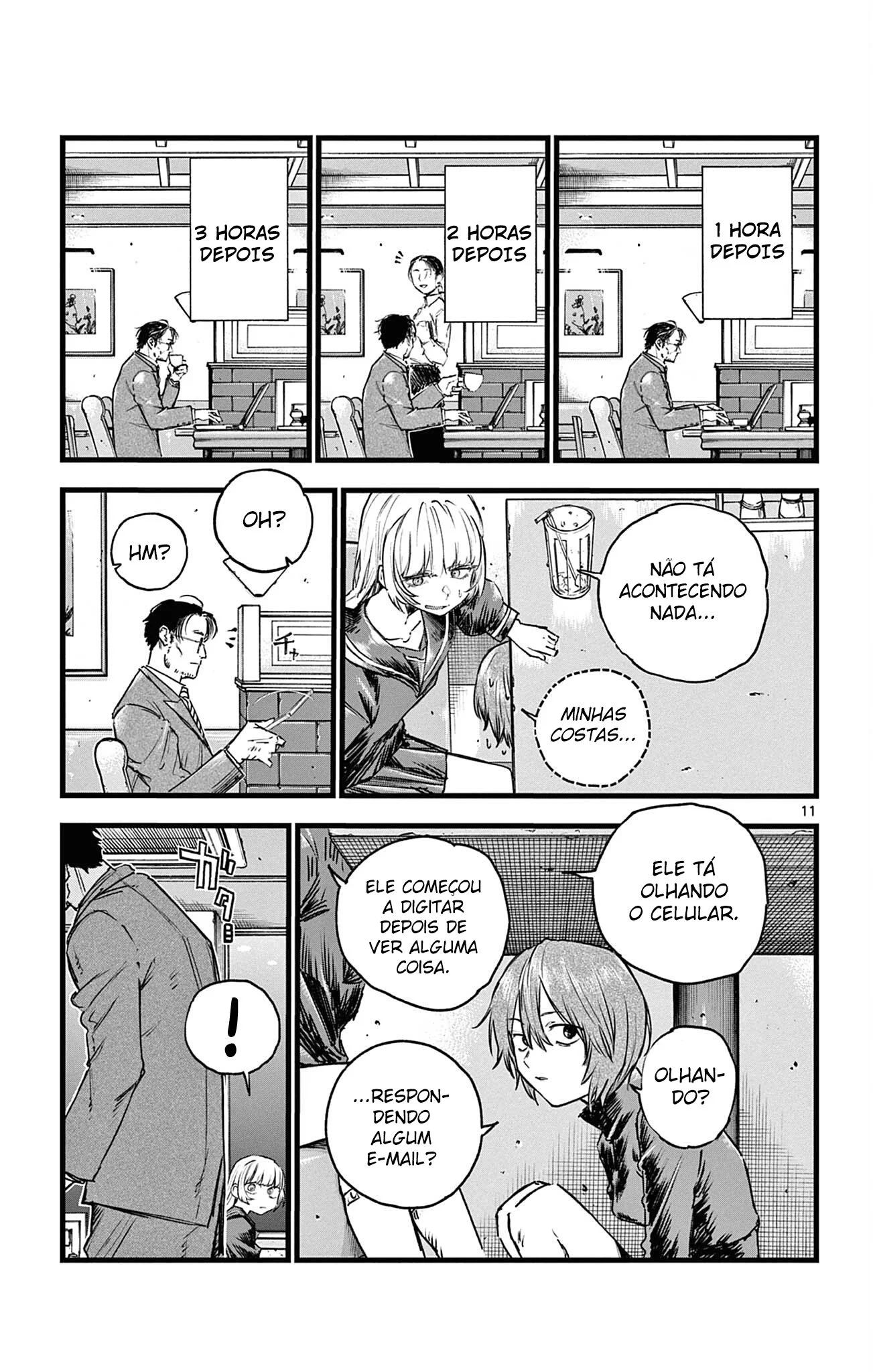 Yofukashi no uta Capítulo 78 Página 11