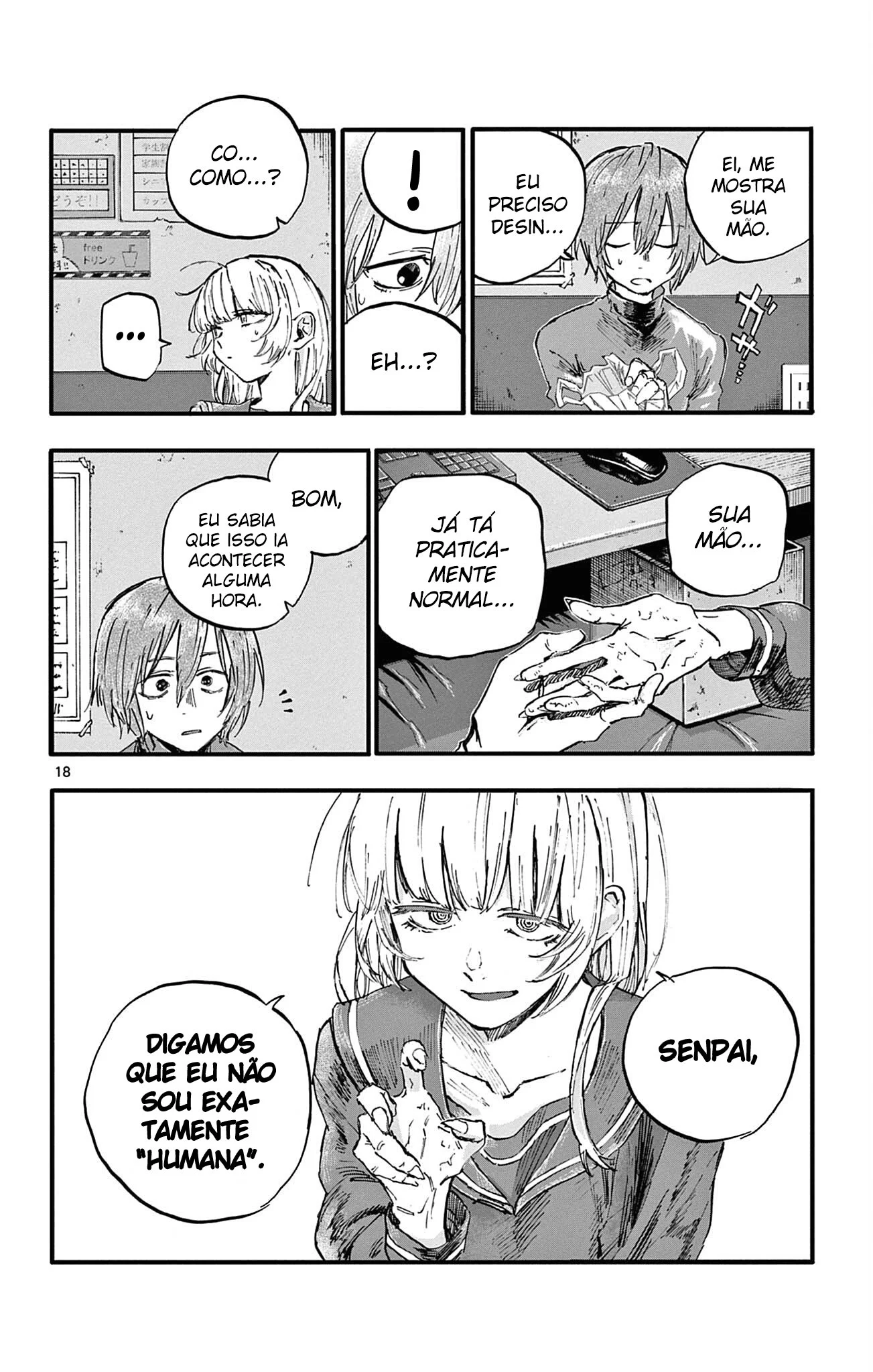 Yofukashi no uta Capítulo 78 Página 18