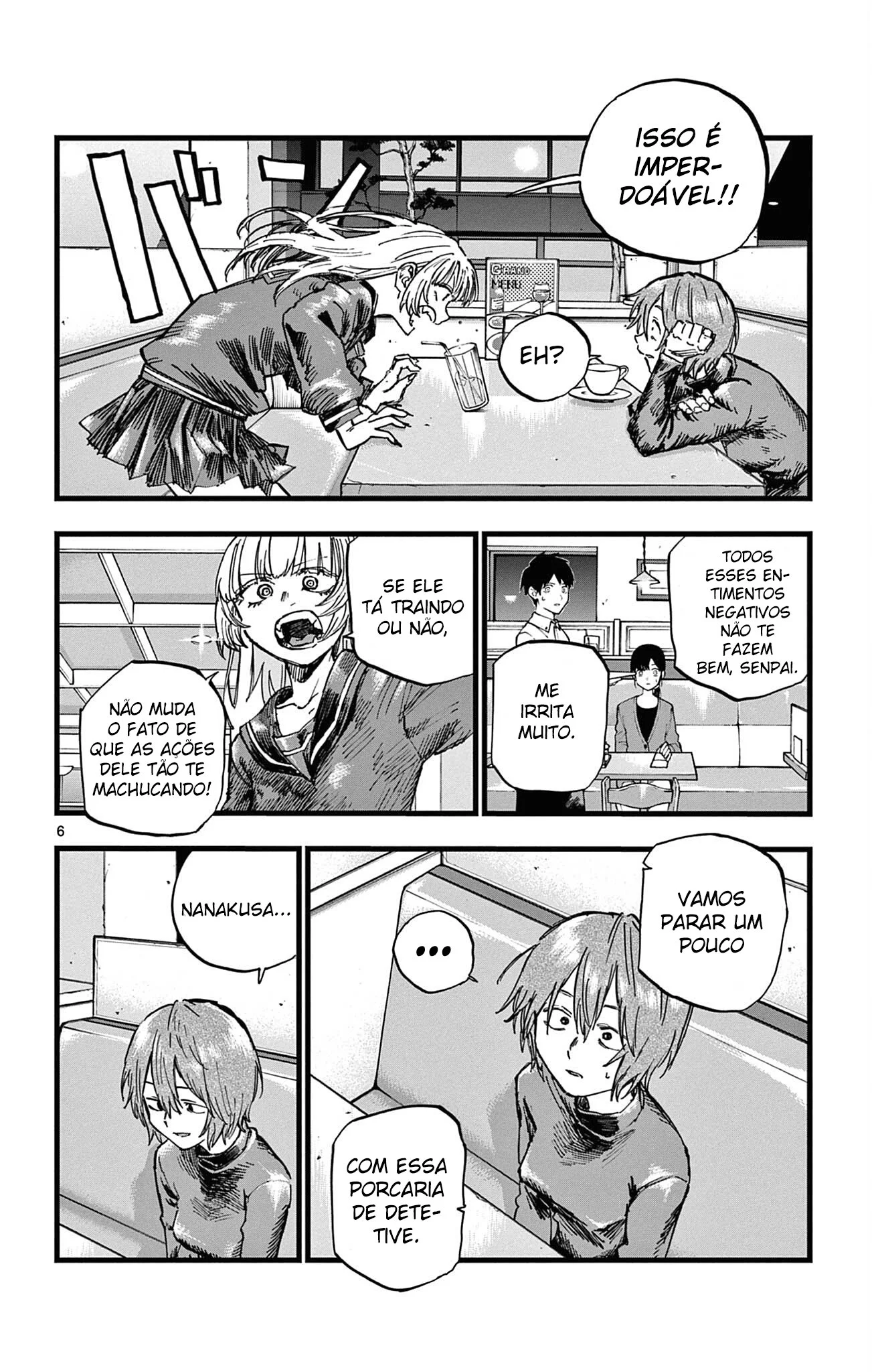 Yofukashi no uta Capítulo 78 Página 6