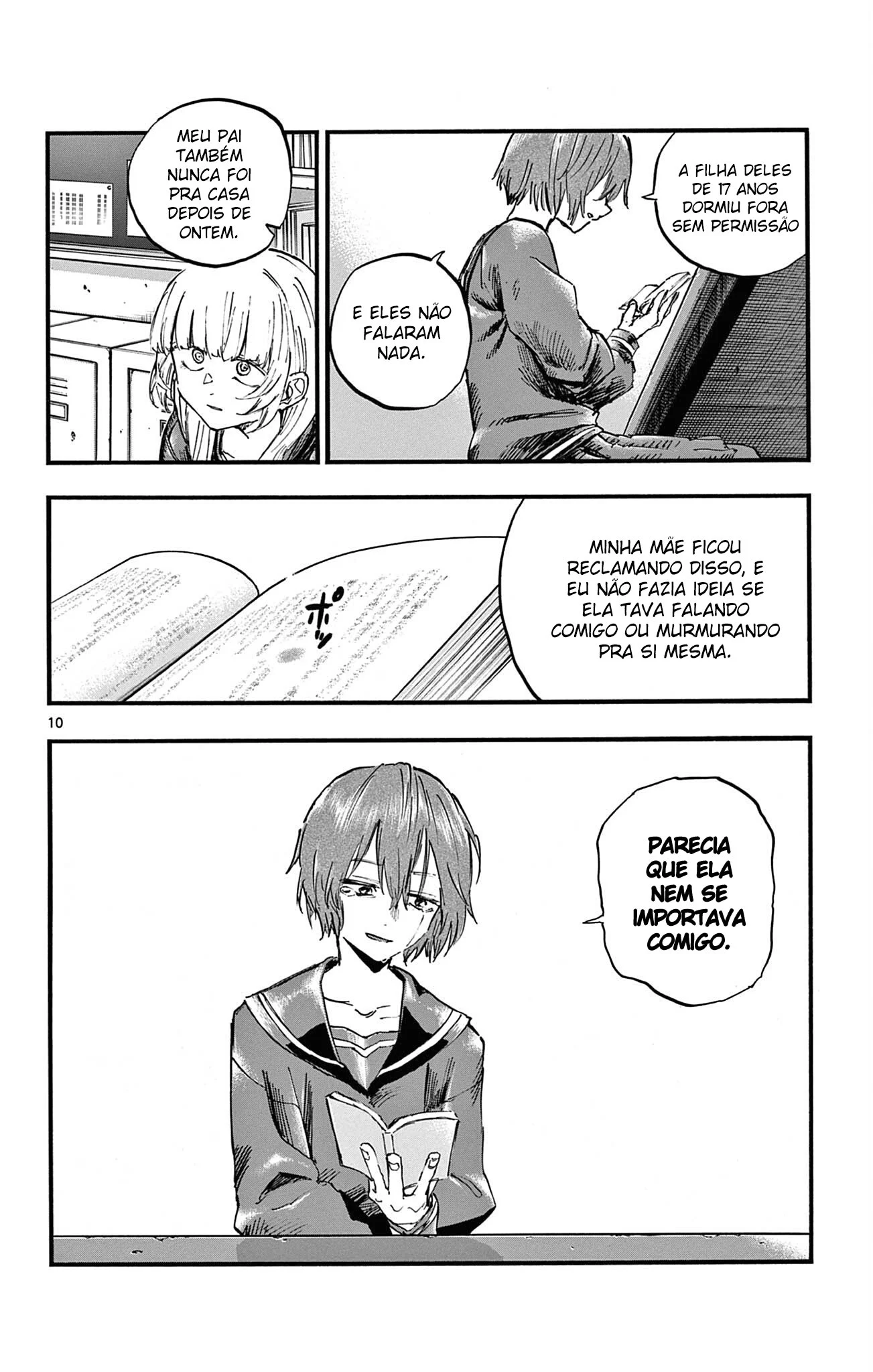 Yofukashi no uta Capítulo 79 Página 10