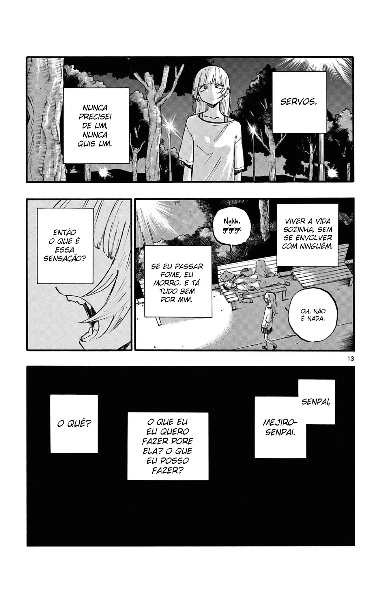 Yofukashi no uta Capítulo 79 Página 13