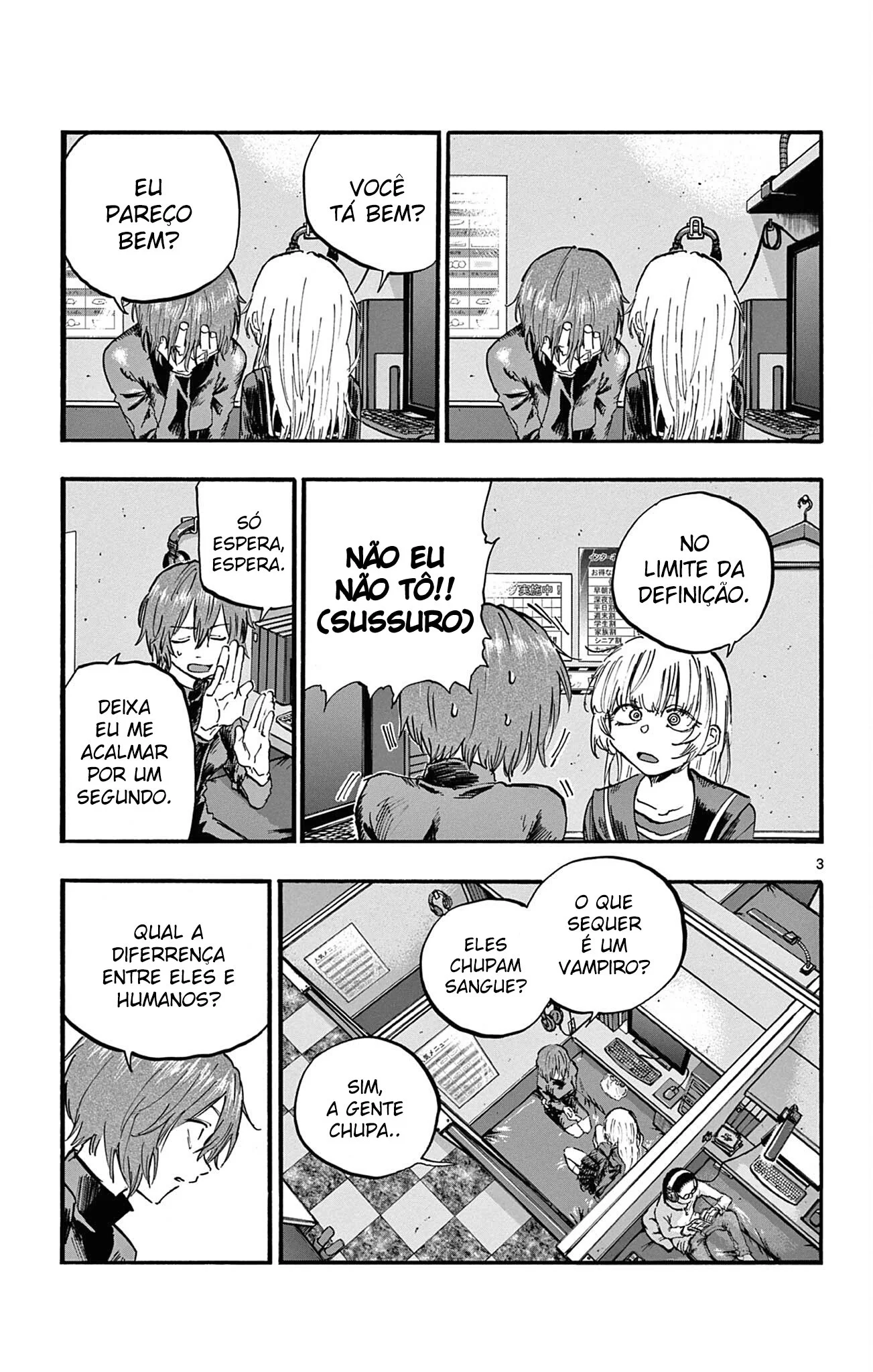 Yofukashi no uta Capítulo 79 Página 3